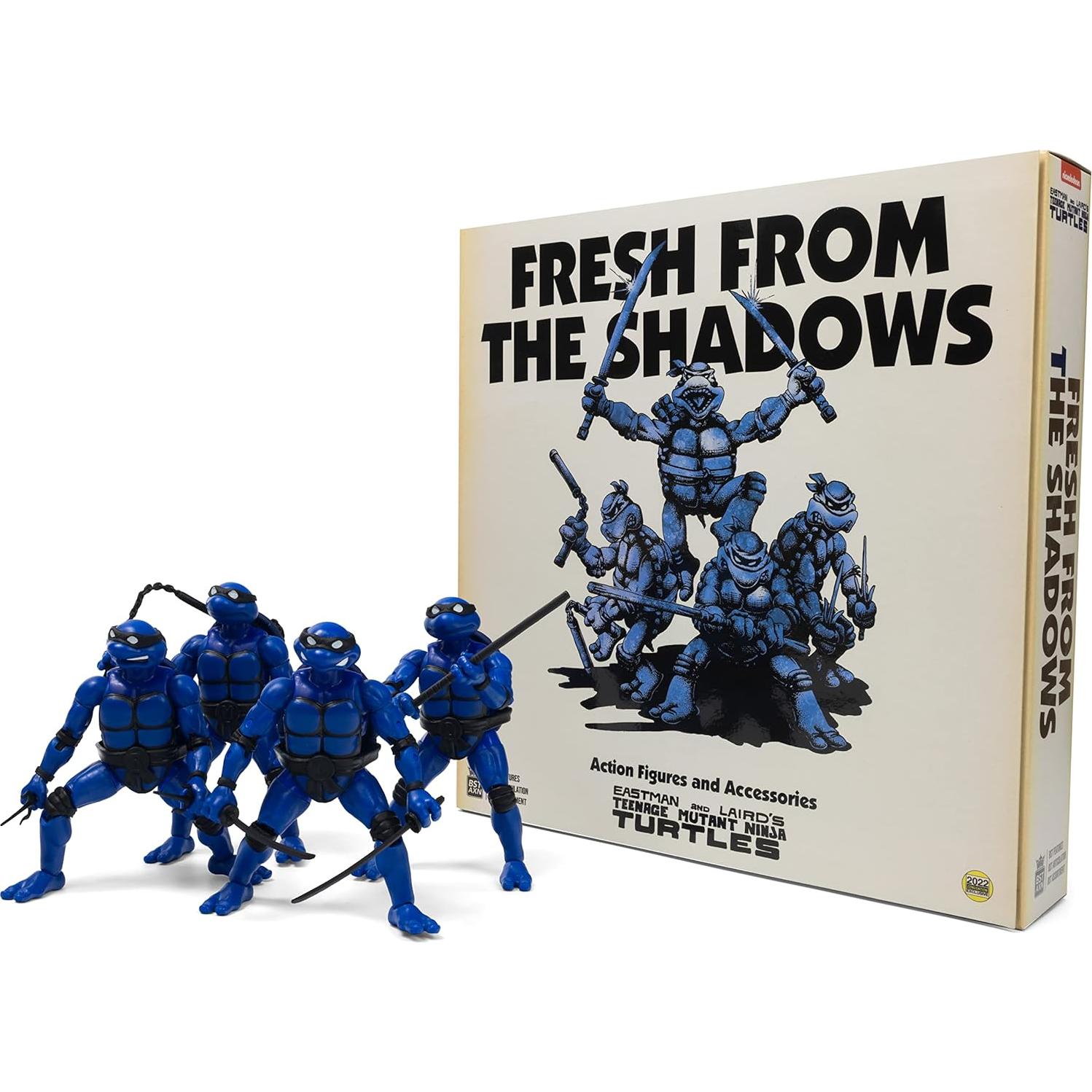 Figuras de Acción Tortugas Ninja Adolescente 4-Pack BST AXN 12.7 cm