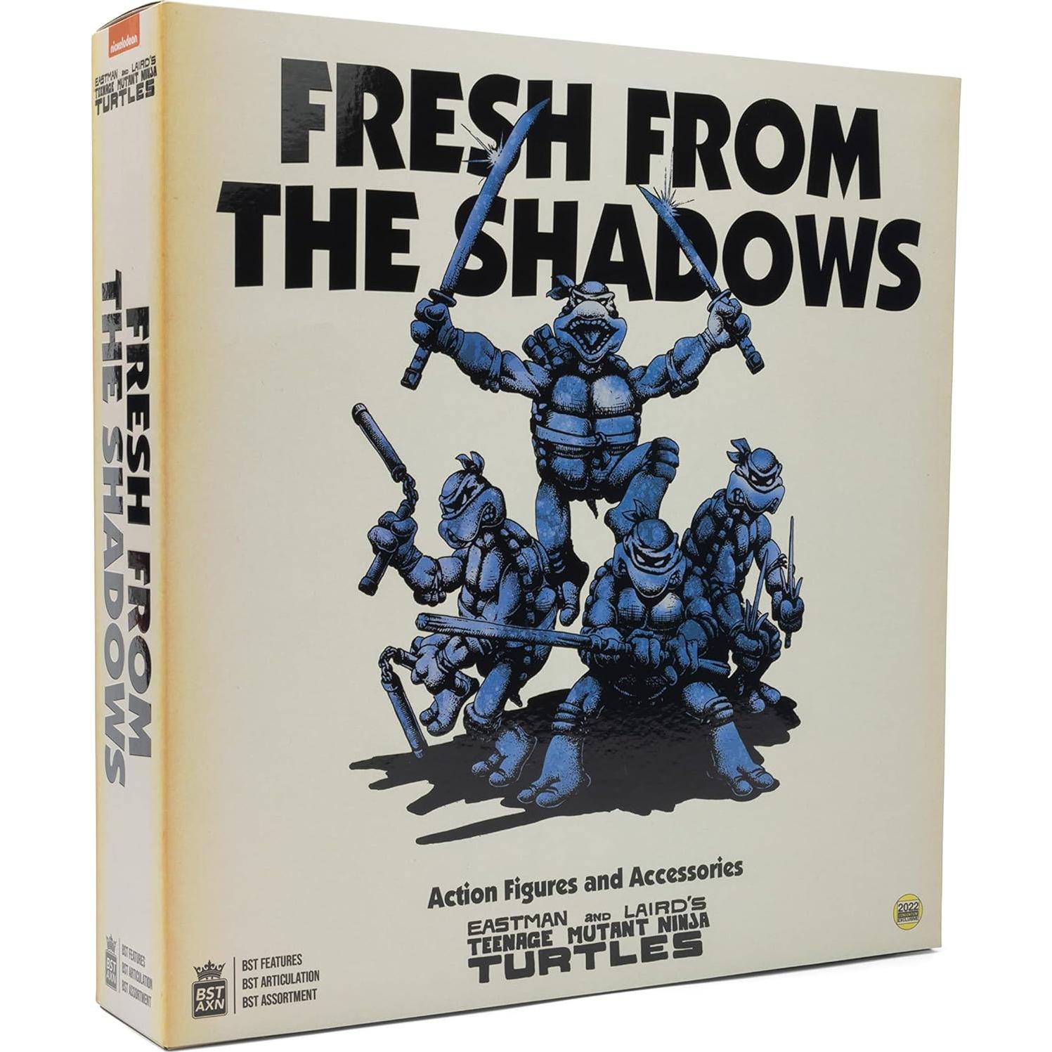 Figuras de Acción Tortugas Ninja Adolescente 4-Pack BST AXN 12.7 cm