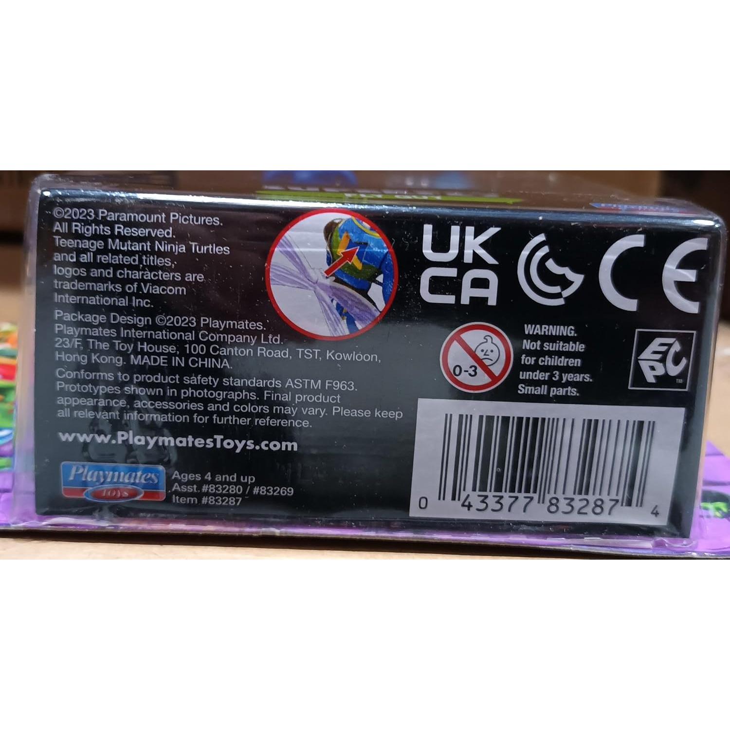 Mutant Mayhem 4'' Super Fly Basic Action Figure by Playmates Toys (83287CO)