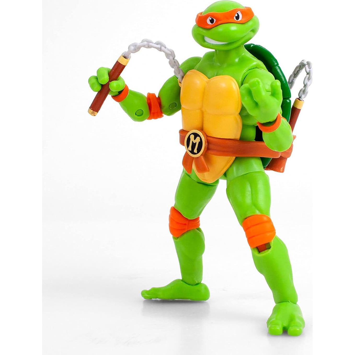 Figura de Acción Michelangelo 12,7 cm Las Sujetos Leales TMNT