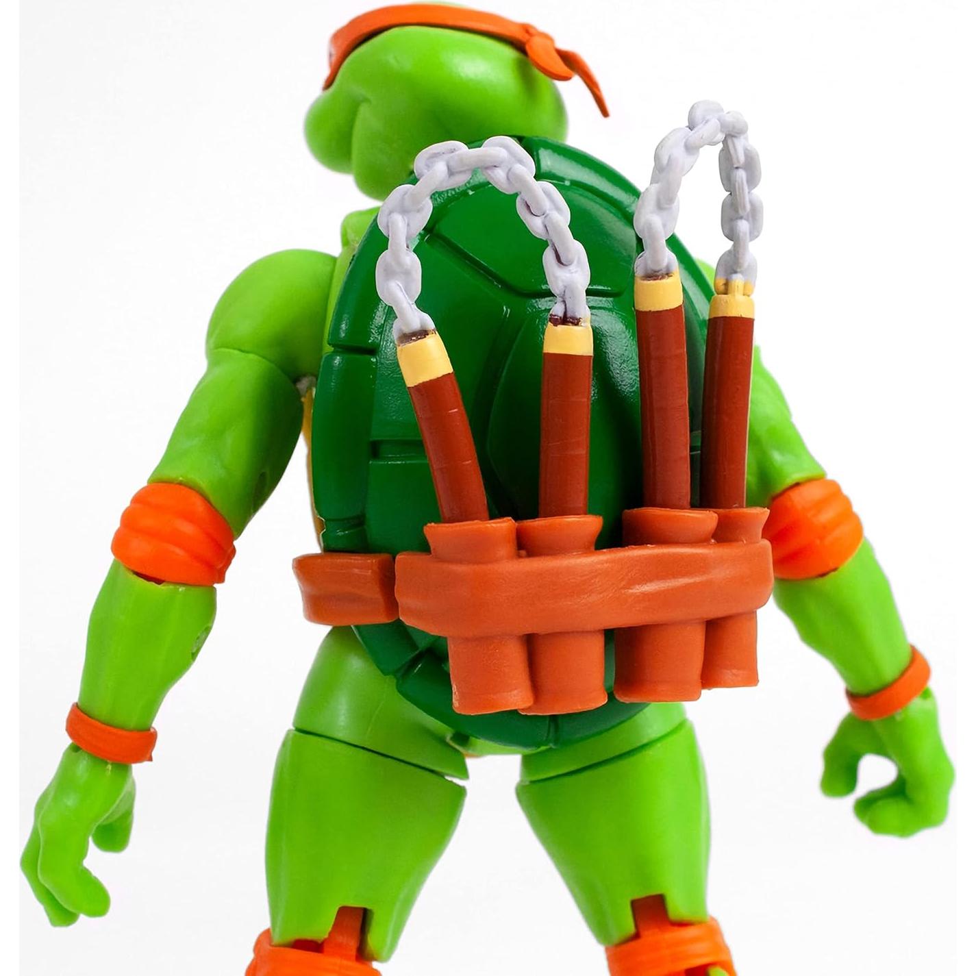Figura de Acción Michelangelo 12,7 cm Las Sujetos Leales TMNT