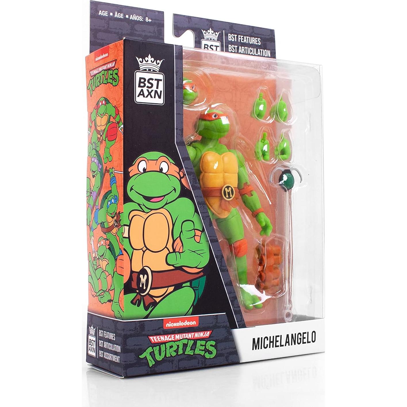 Figura de Acción Michelangelo 12,7 cm Las Sujetos Leales TMNT