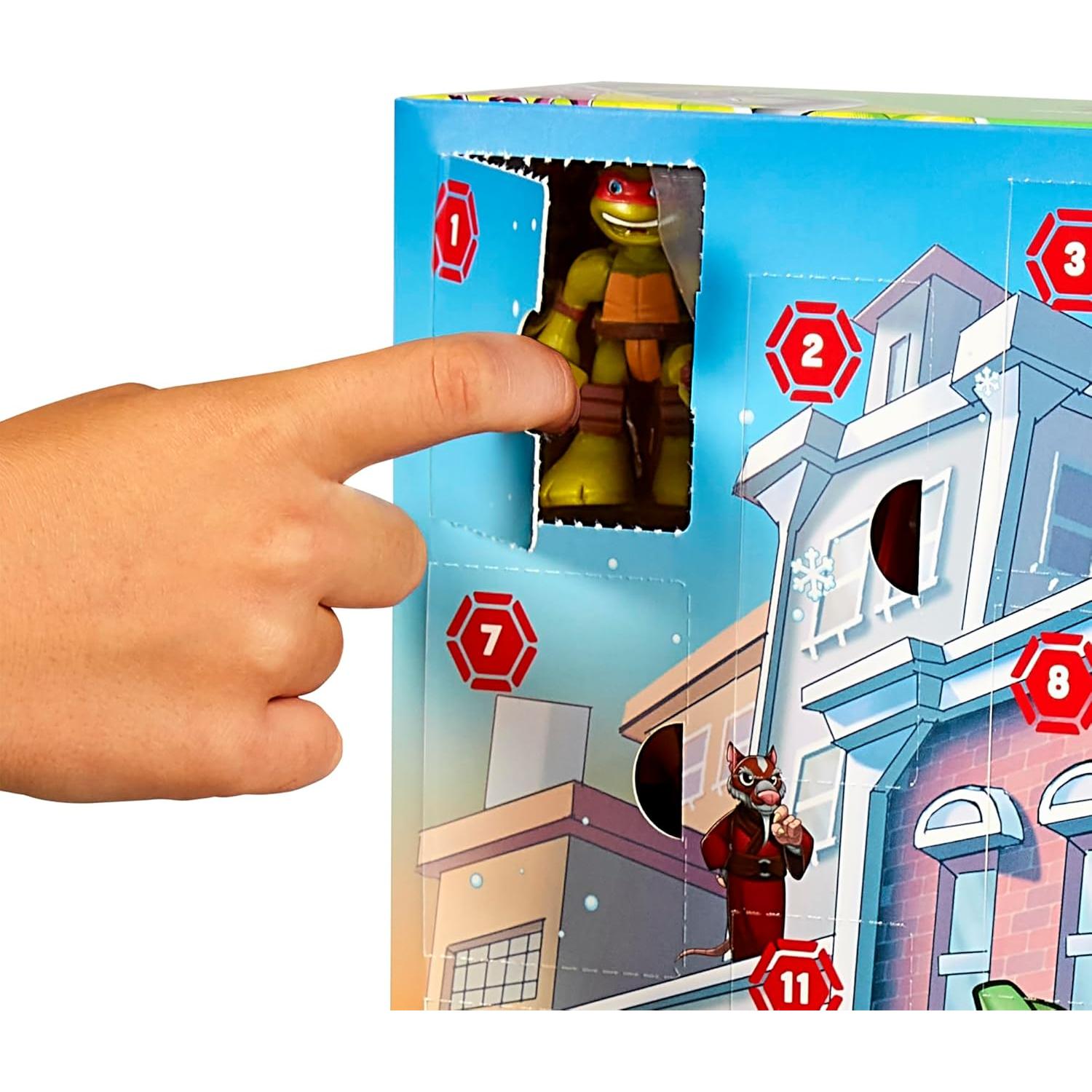 Calendario de Cuenta Regresiva Tortugas Ninja Playmates 33x7.6 cm