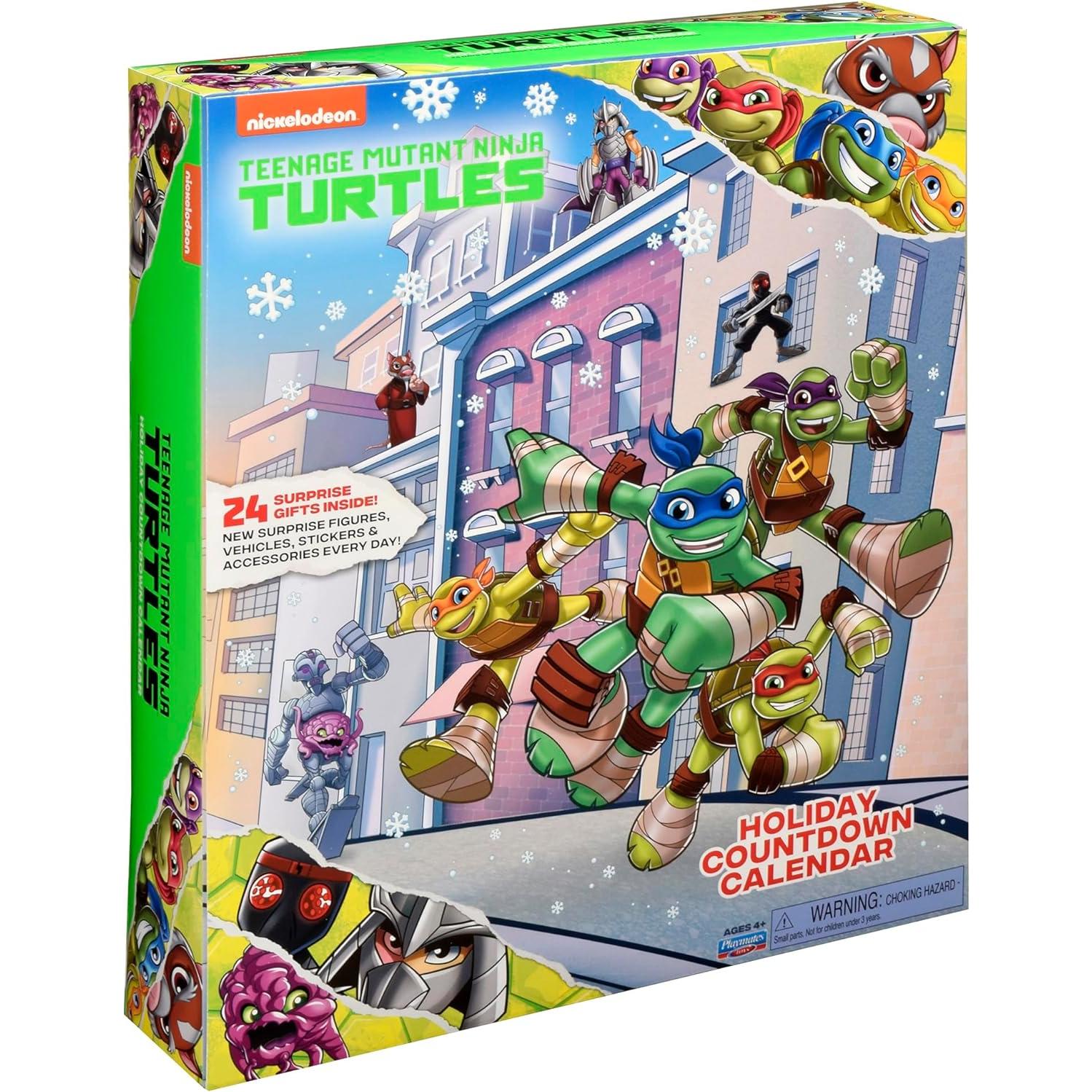 Calendario de Cuenta Regresiva Tortugas Ninja Playmates 33x7.6 cm