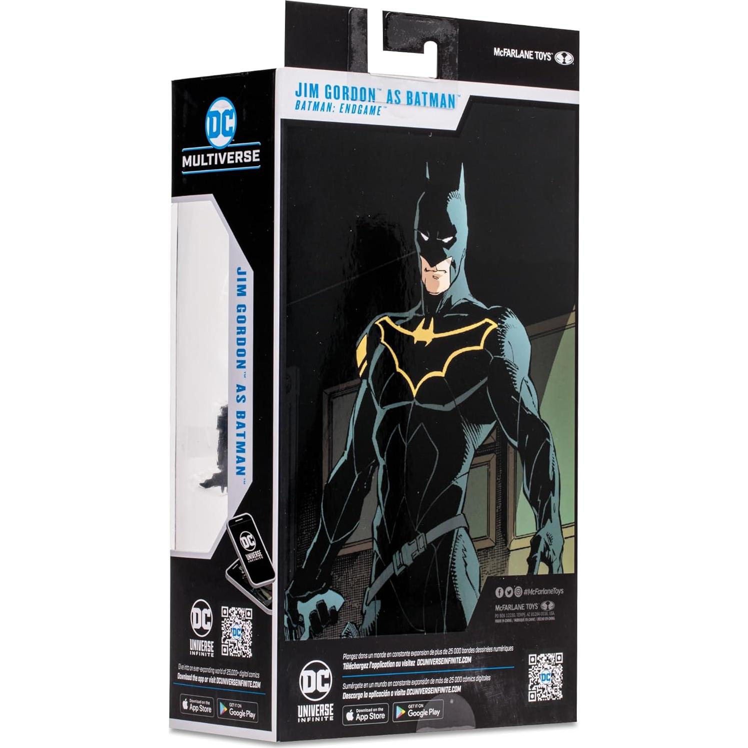 Figura de acción McFarlane Jim Gordon como Batman 17,78 cm