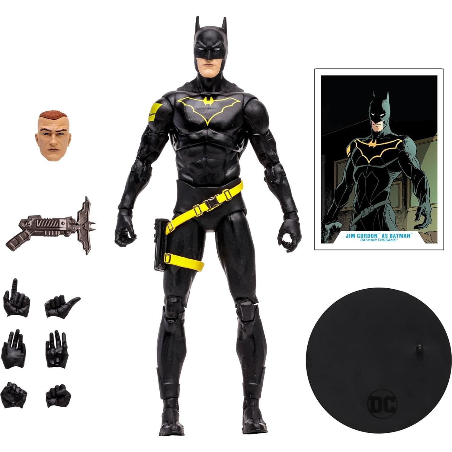 Figura de acción McFarlane Jim Gordon como Batman 17,78 cm