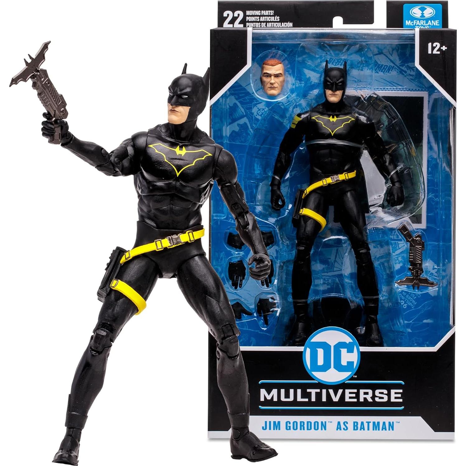 Figura de acción McFarlane Jim Gordon como Batman 17,78 cm