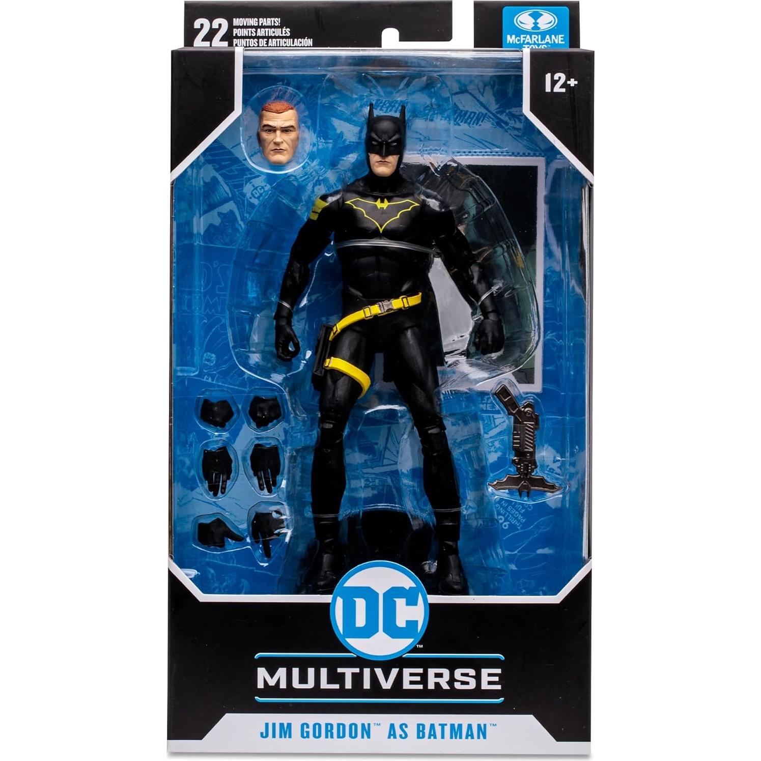 Figura de acción McFarlane Jim Gordon como Batman 17,78 cm