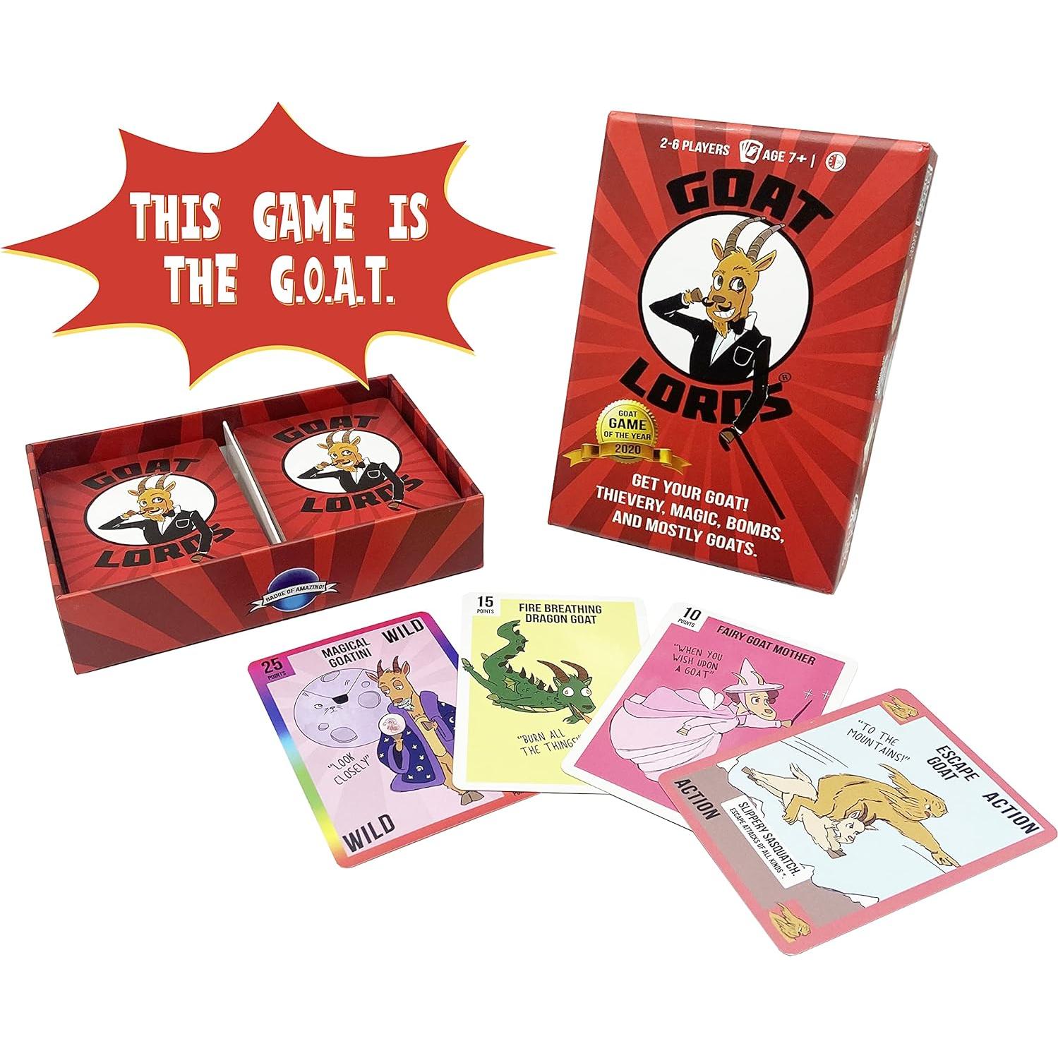 Juego de Cartas Señores Cabra - Gatwick Games - 2 a 6 Jugadores