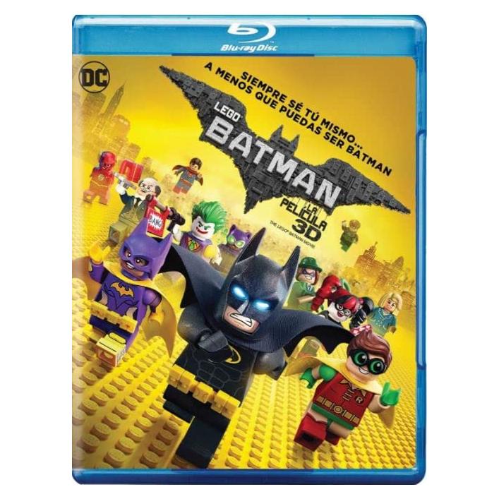 Película LEGO Batman Blu-ray 3D DC Comics Audio Español