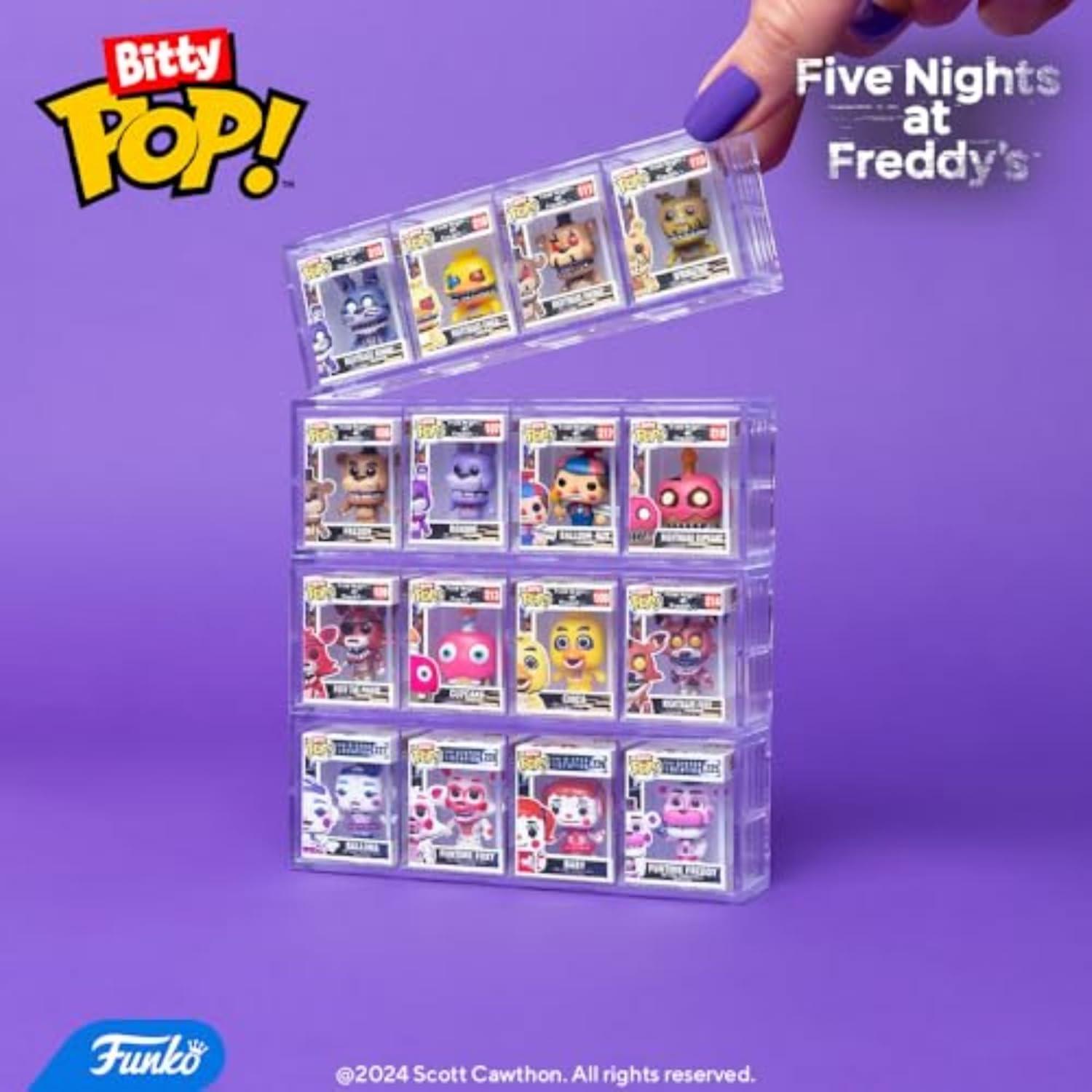 Bitty POP! Five Nights at Freddy's (FNAF)- Nightmare Bonnie and A Surprise Mystery Mini Figure - 0.9 Inch (2.2 Cm) Collectable - Gift Idea
