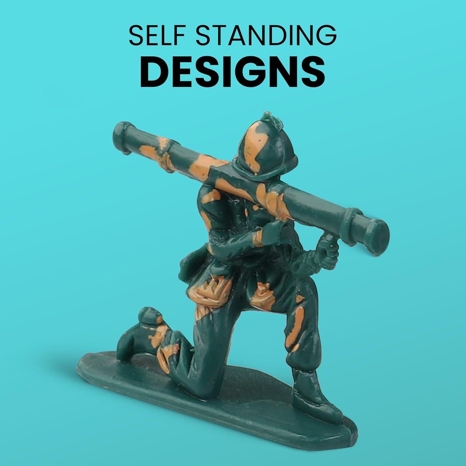 Figuras de Acción Liberty Imports Fuerza Aérea 73 Piezas