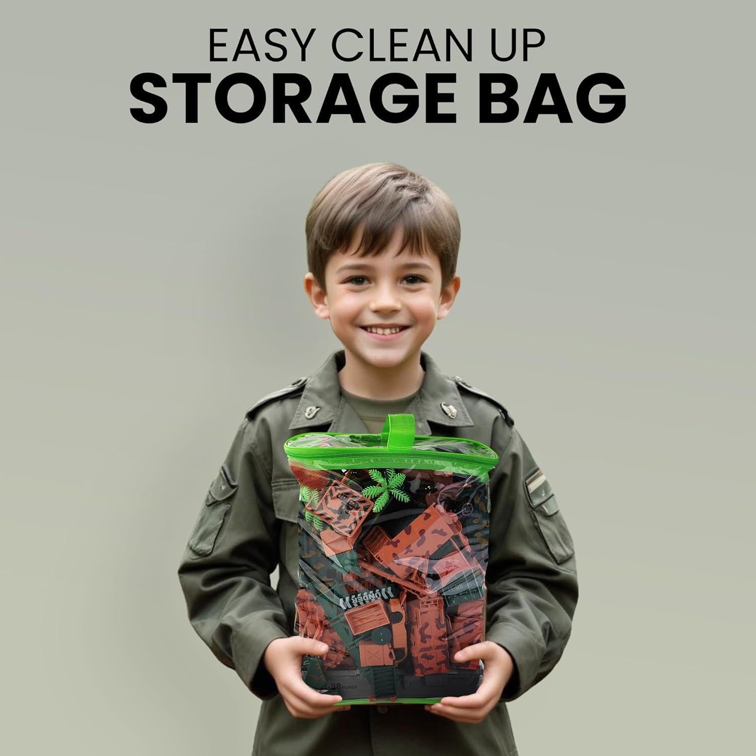 Figuras de Acción Liberty Imports Fuerza Aérea 73 Piezas