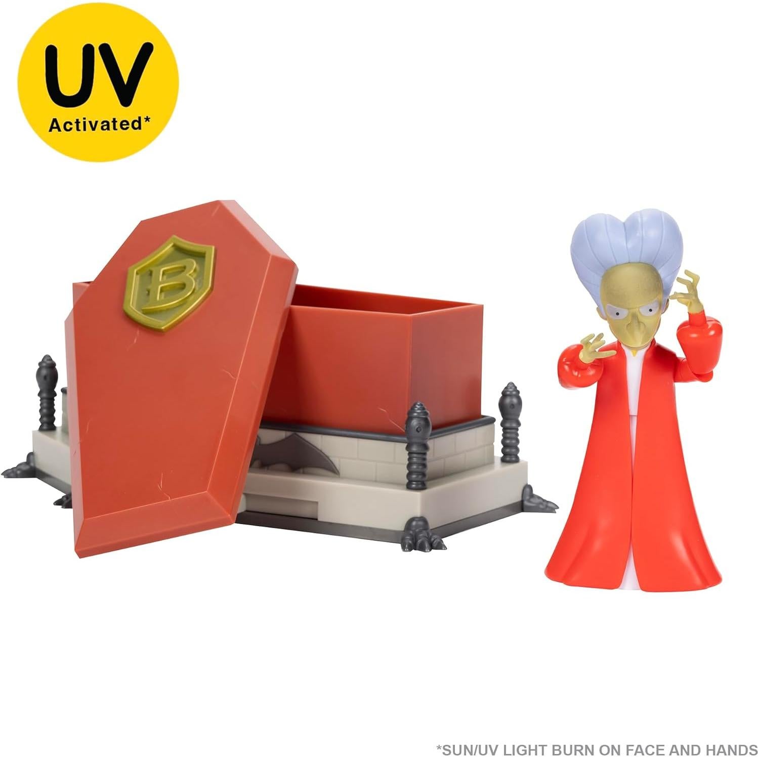 Figura de Acción Premium Vampiro Sr. Burns JAKKS 13 cm