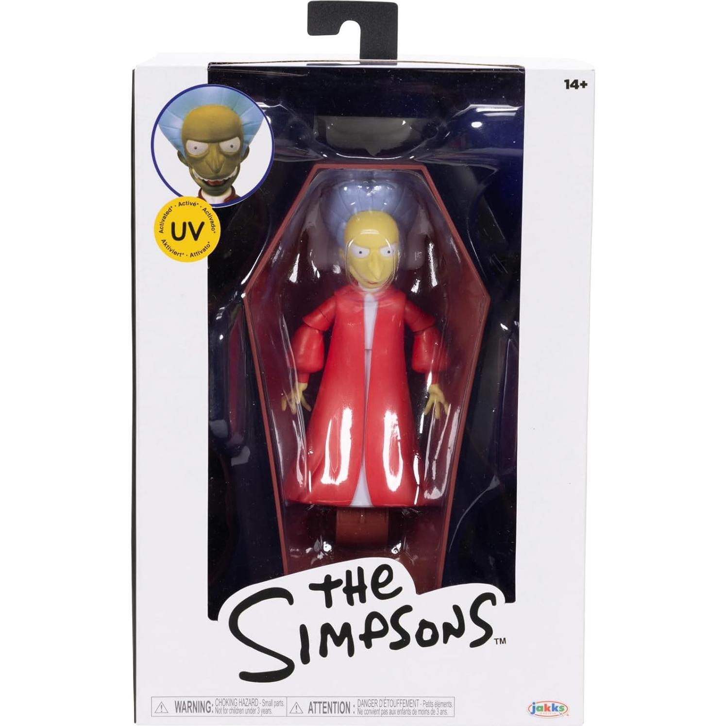 Figura de Acción Premium Vampiro Sr. Burns JAKKS 13 cm