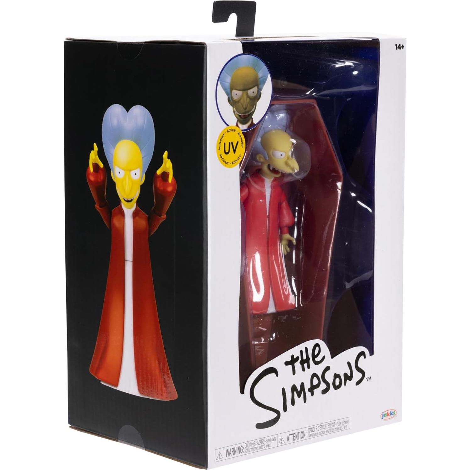 Figura de Acción Premium Vampiro Sr. Burns JAKKS 13 cm