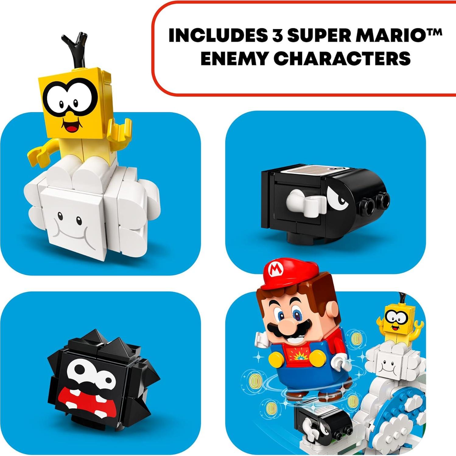 LEGO Super Mario Set Expansión Mundo del Cielo 71389 484 Piezas