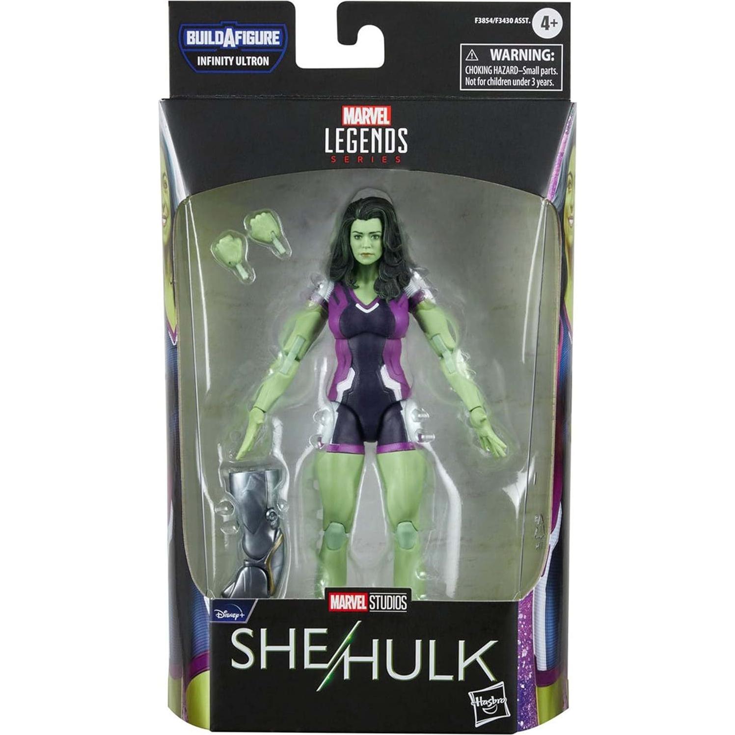Figura de acción Marvel Legends She-Hulk 15 cm con accesorios