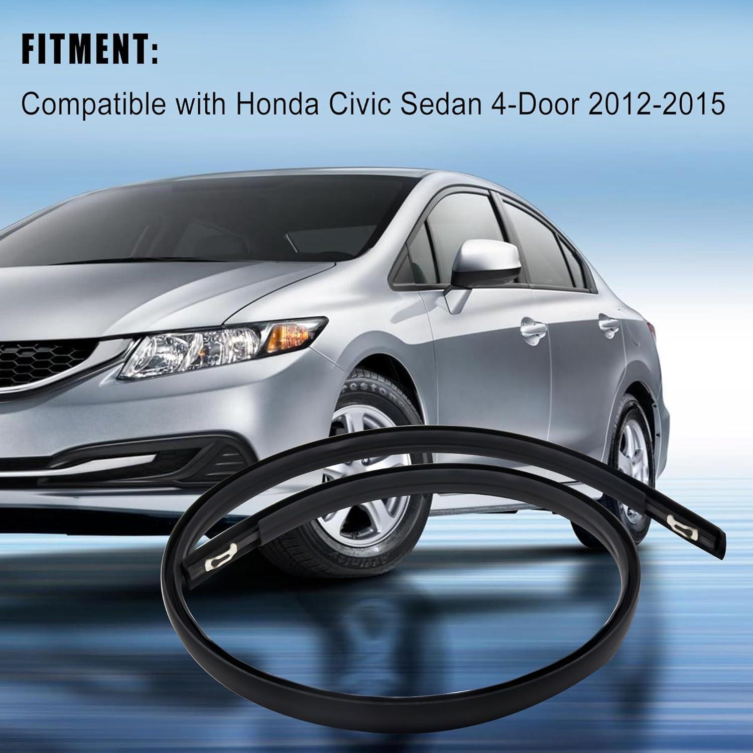 Kit de Moldura de Techo para Honda Civic Sedán 2012-2015