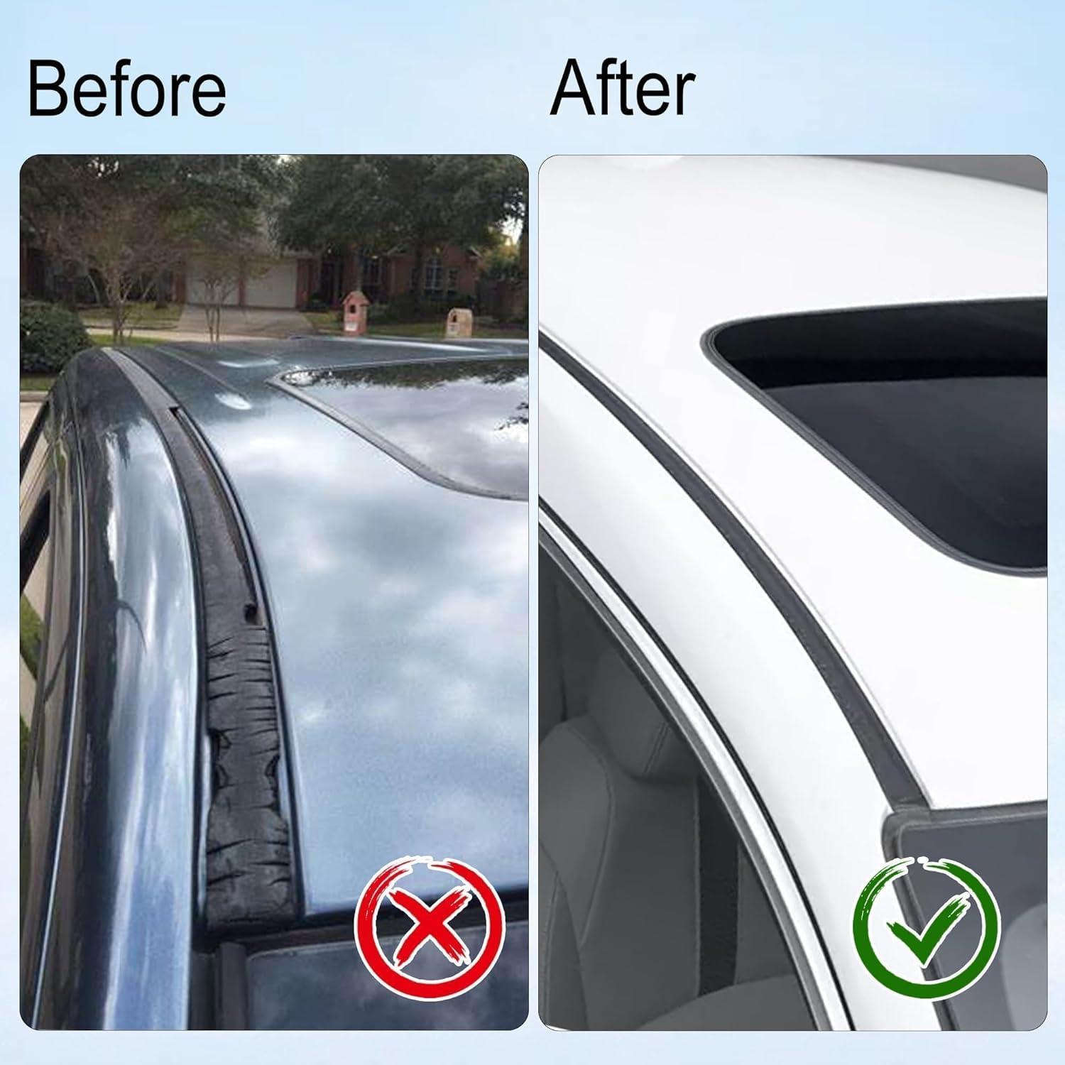 Kit de Moldura de Techo para Honda Civic Sedán 2012-2015