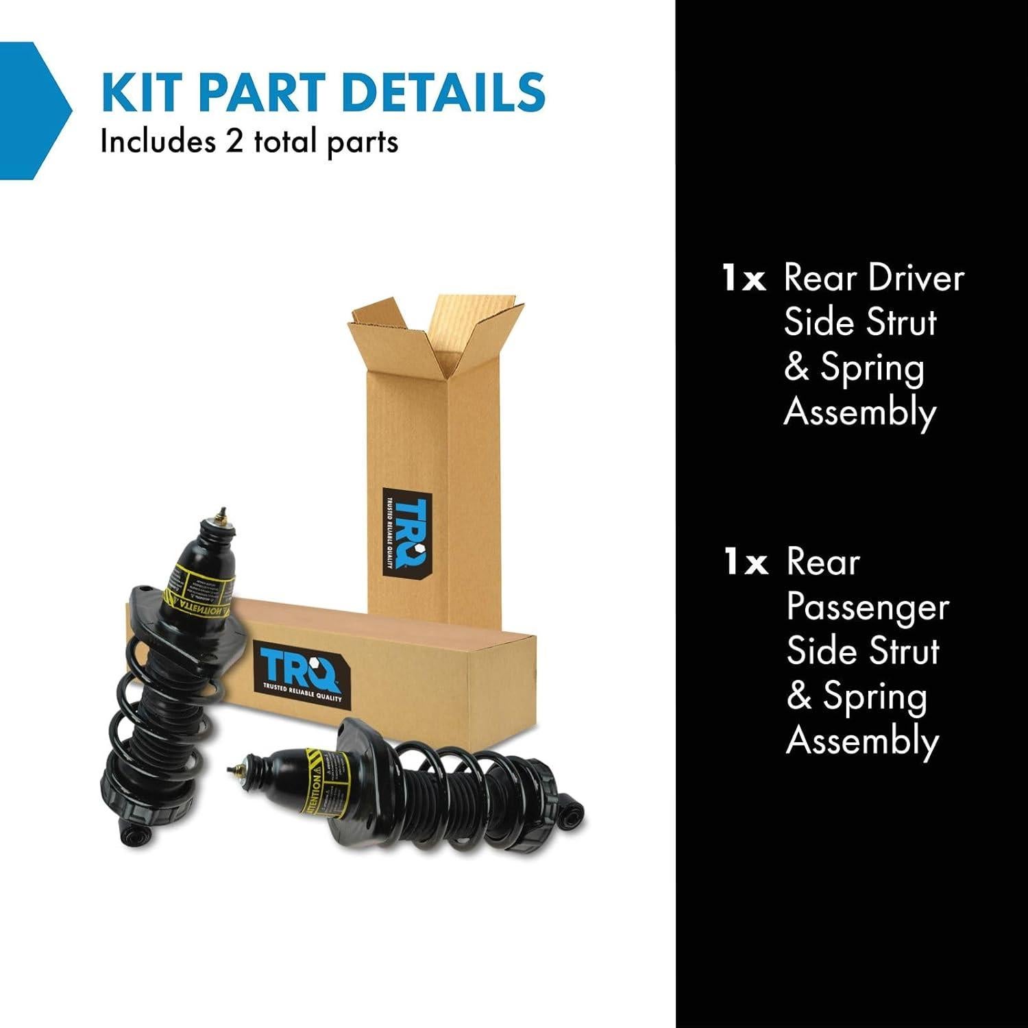 Conjunto de Strut y Resorte TRQ SCA57224 para Honda Ridgeline 06-14