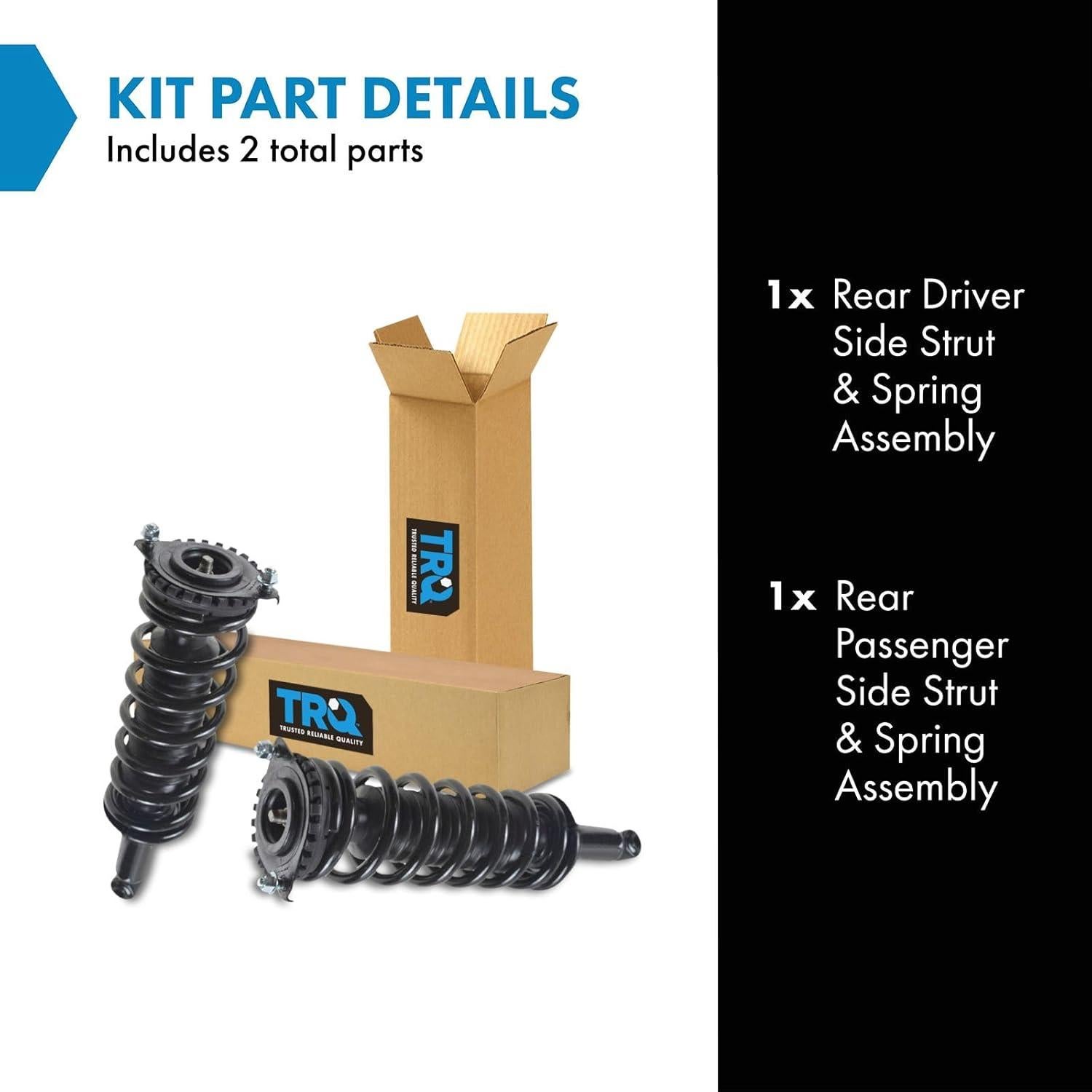 Conjunto de strut y resorte TRQ SCA57160 para Subaru Outback 05-09