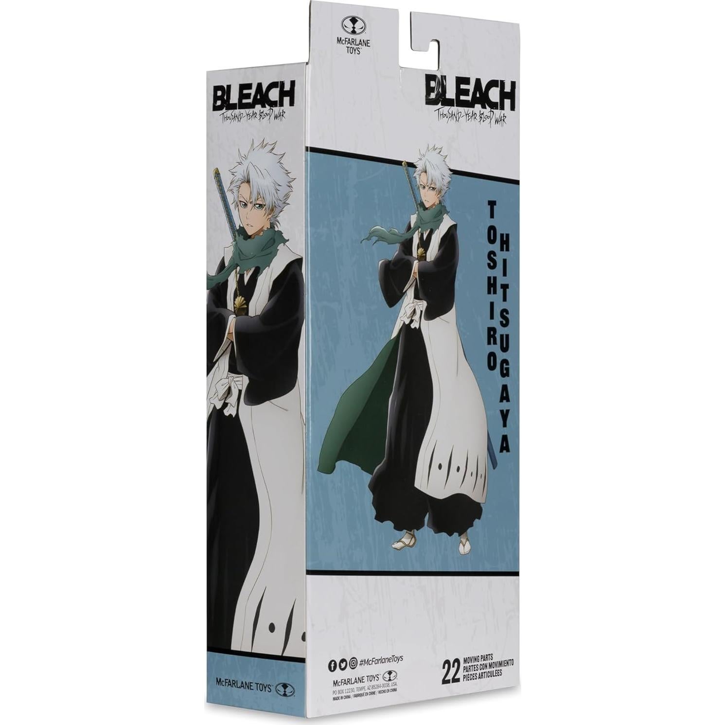 Figura de Acción McFarlane Toshiro Hitsugaya 17,78 cm Bleach