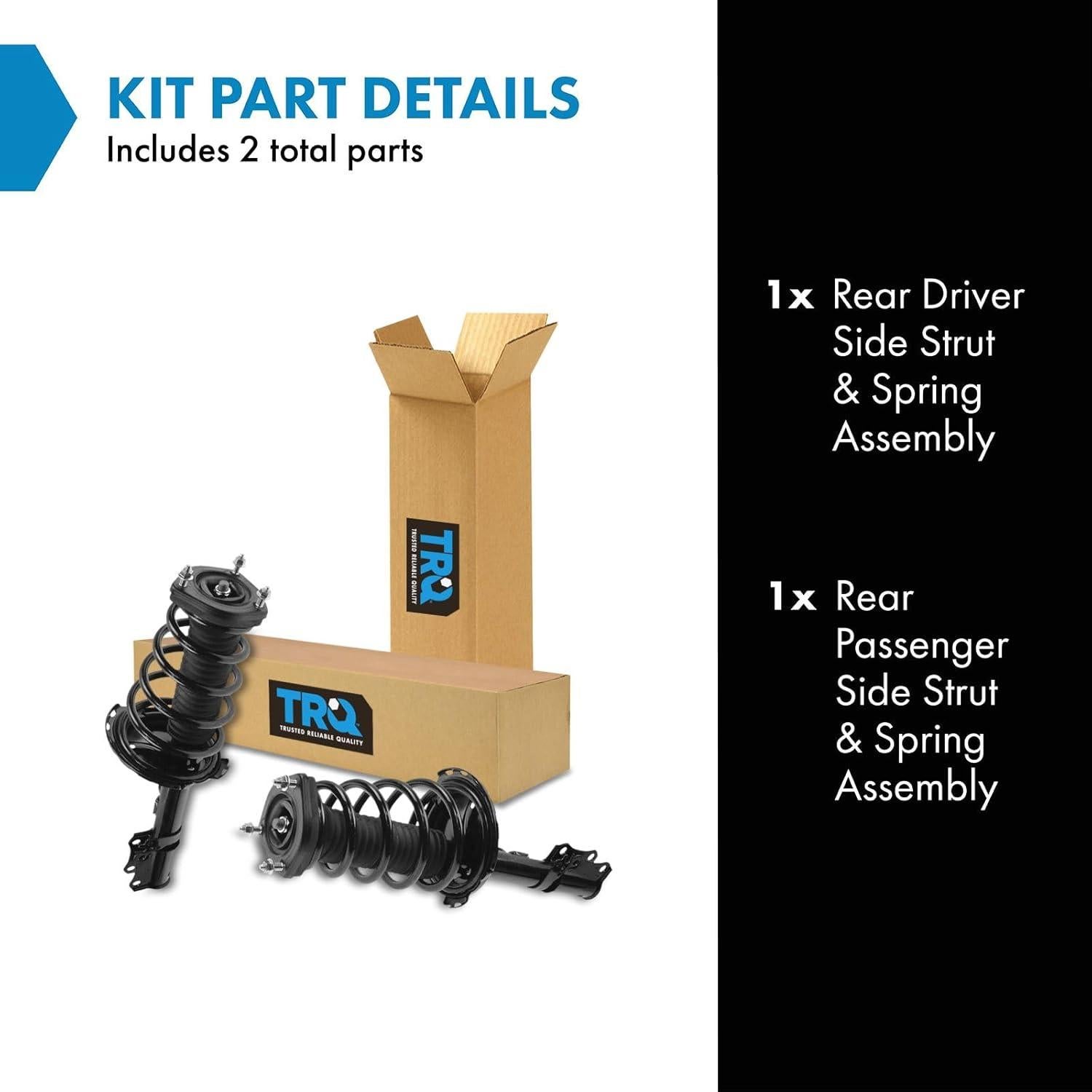 Conjunto de strut y resorte TRQ SCA57172 para Lexus y Toyota