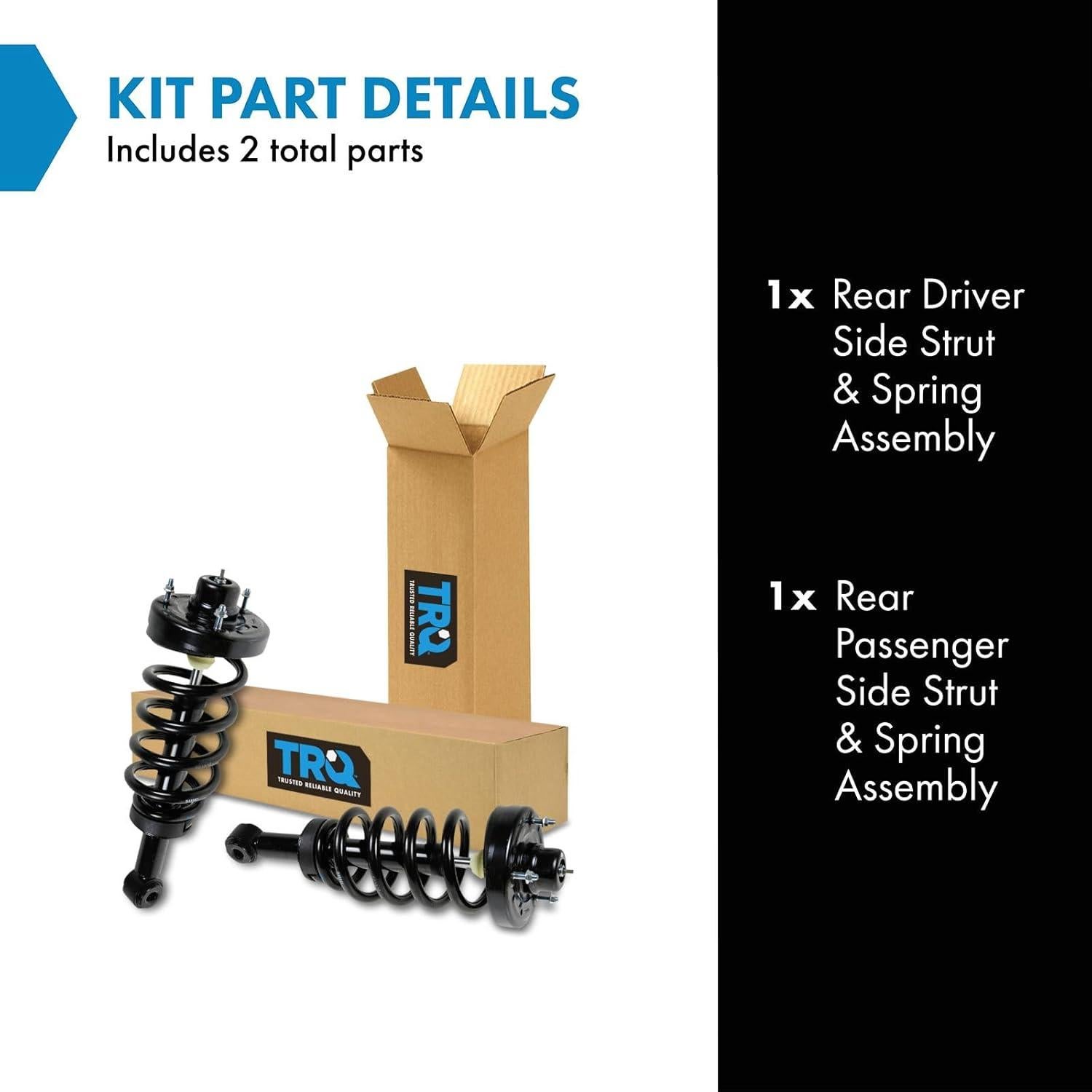 Conjunto de Amortiguador y Resorte TRQ SCA57060 2 Piezas