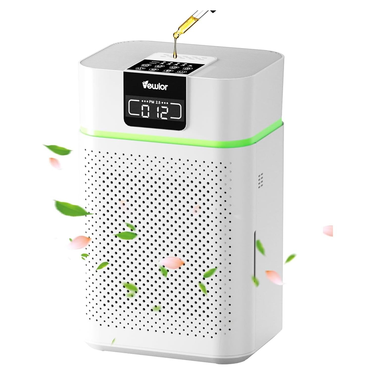 Purificador de aire VEWIOR ClearAir-A5 HEPA para 145 m²