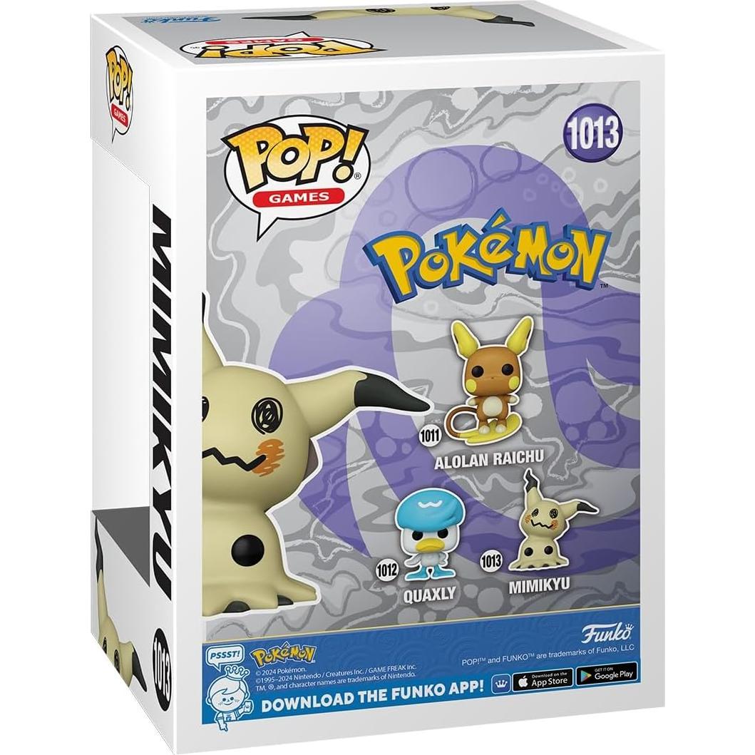 Figura de Vinilo Funko Pop! Mimikyu Pokémon 9.9 cm
