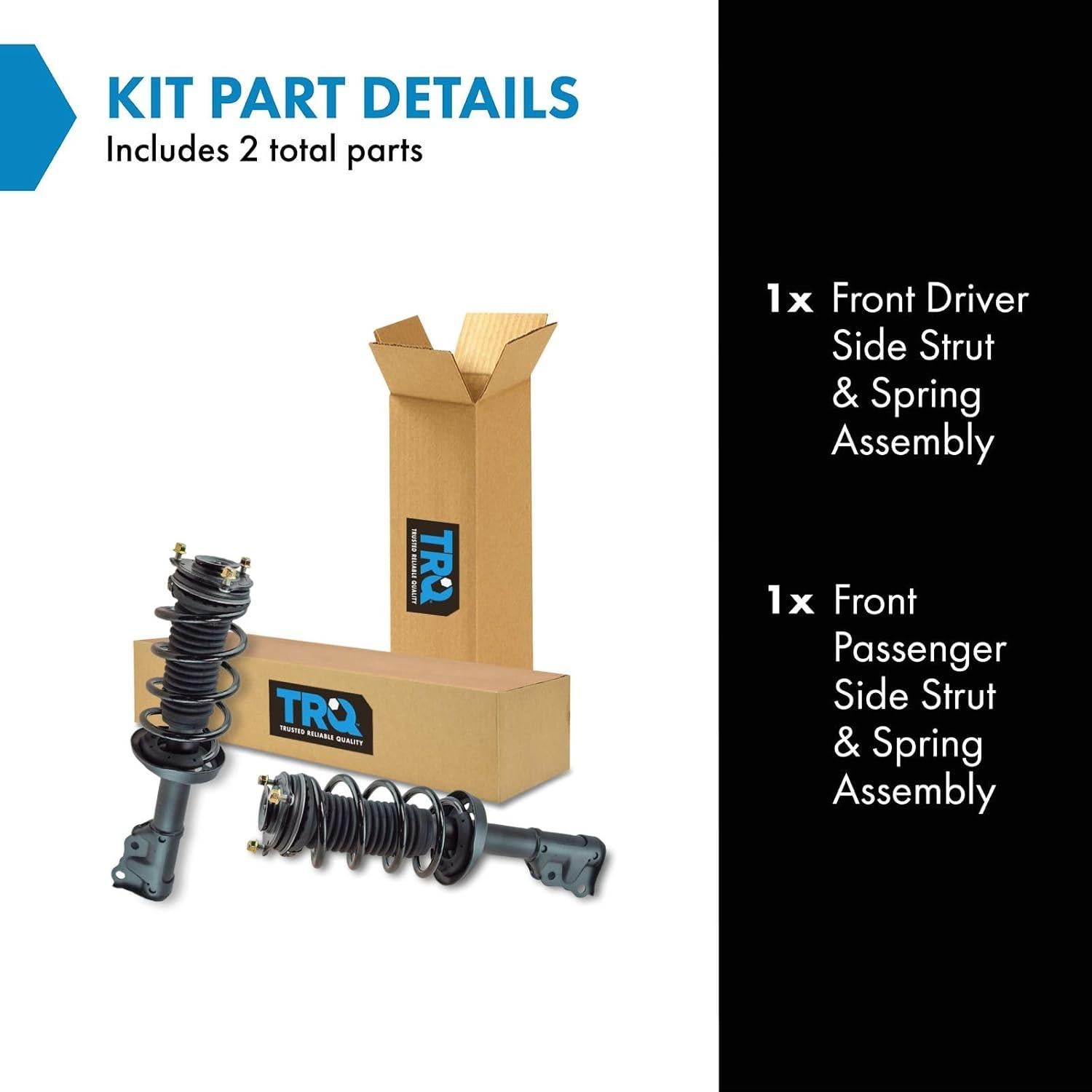 Conjunto de Strut y Resorte TRQ SCA57242 para Honda Civic 2006-2011