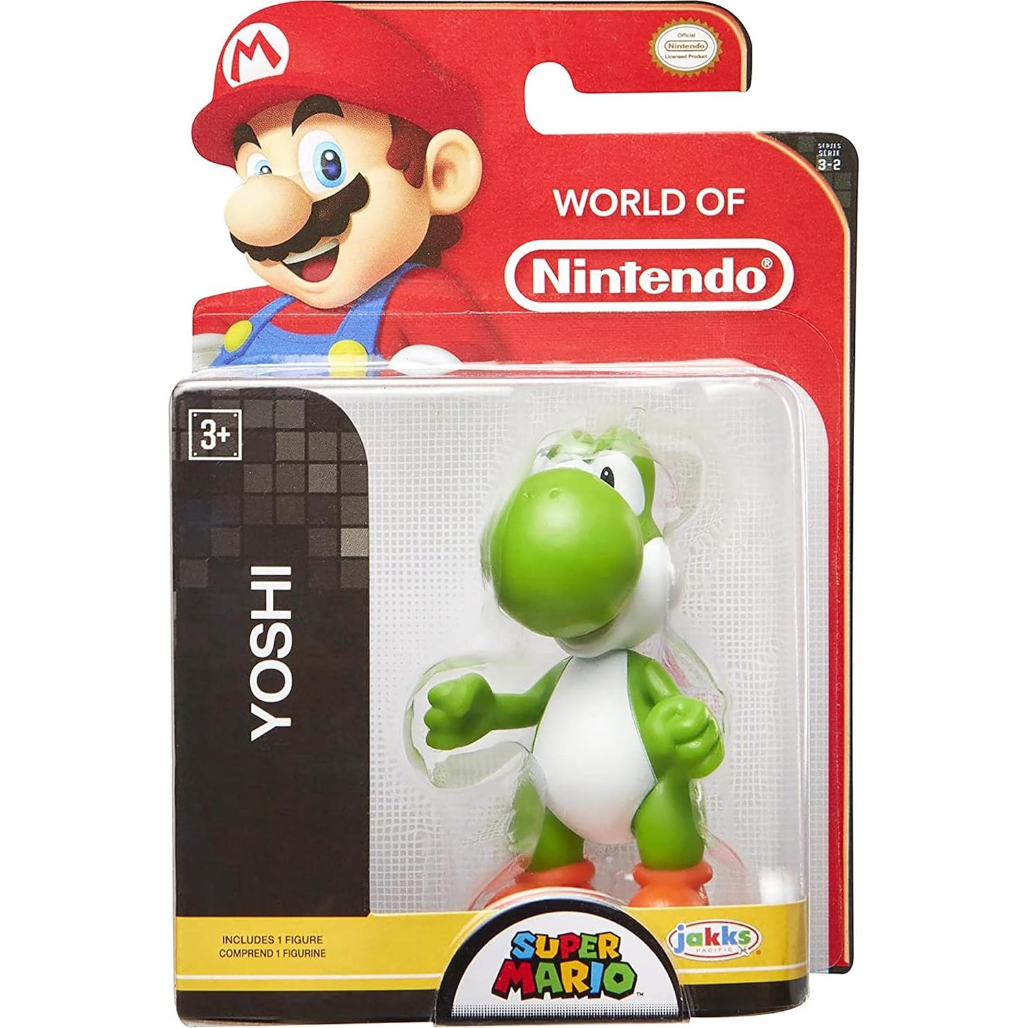 Figura Mini Yoshi 6.35 cm Jakks Pacific Super Mario
