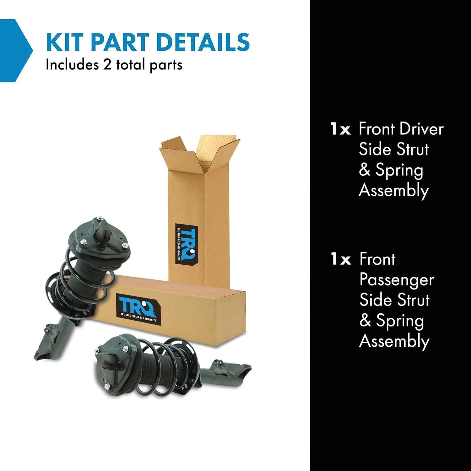 Conjunto de strut y resorte TRQ SCA57357 para Mercedes-Benz