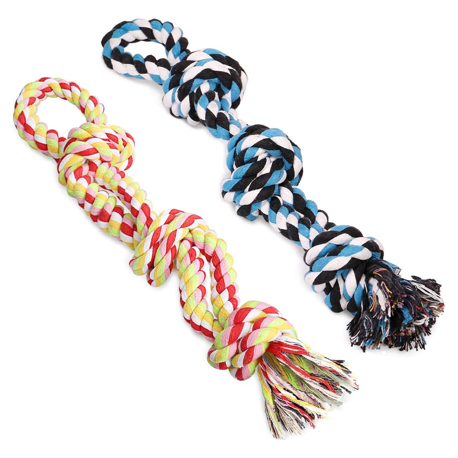 Juguetes de Cuerda para Perros UPSKY - 2 Paquetes, 45.72cm