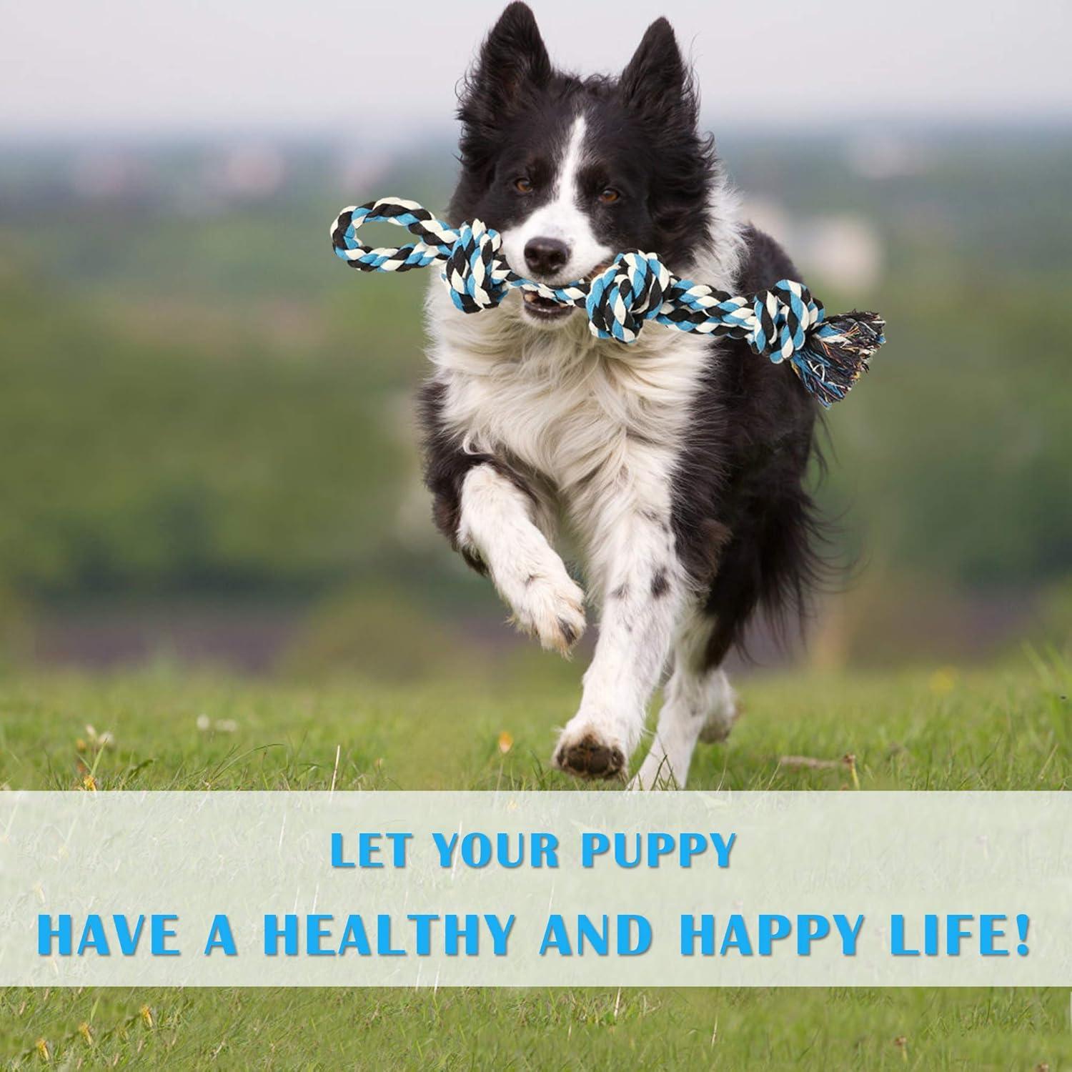 Juguetes de Cuerda para Perros UPSKY - 2 Paquetes, 45.72cm