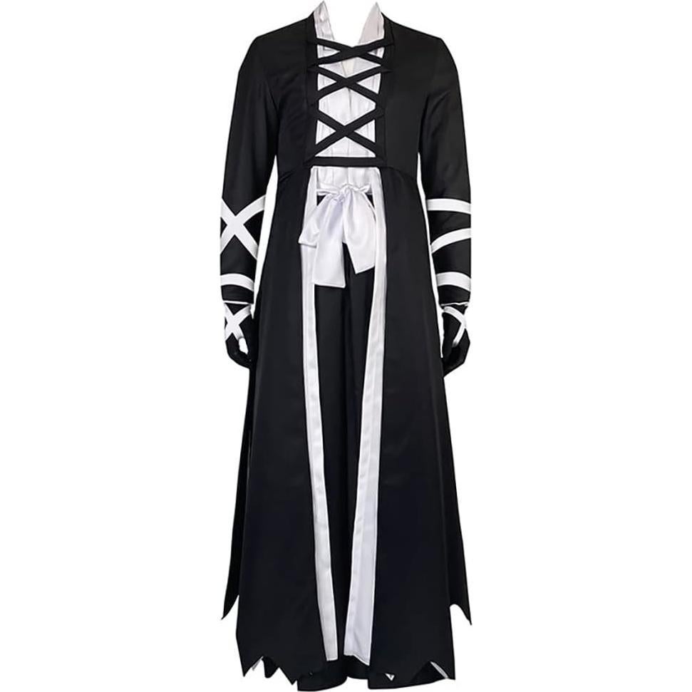 Disfraz Cosplay Kurosaki Unisex Adulto Capa Negra Kimono