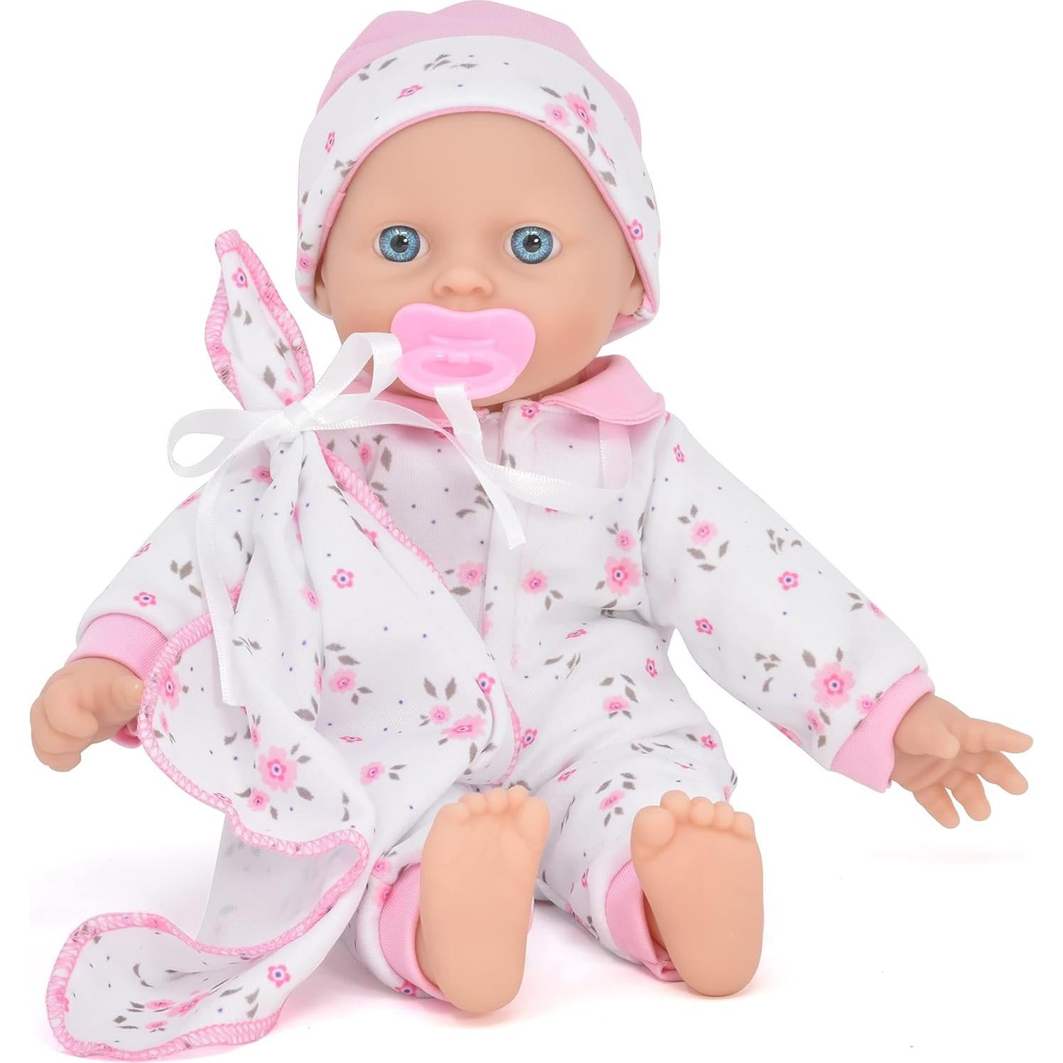 Muñeca de Bebé de Cuerpo Blando 30 cm Rosa - Boutique de Regalos