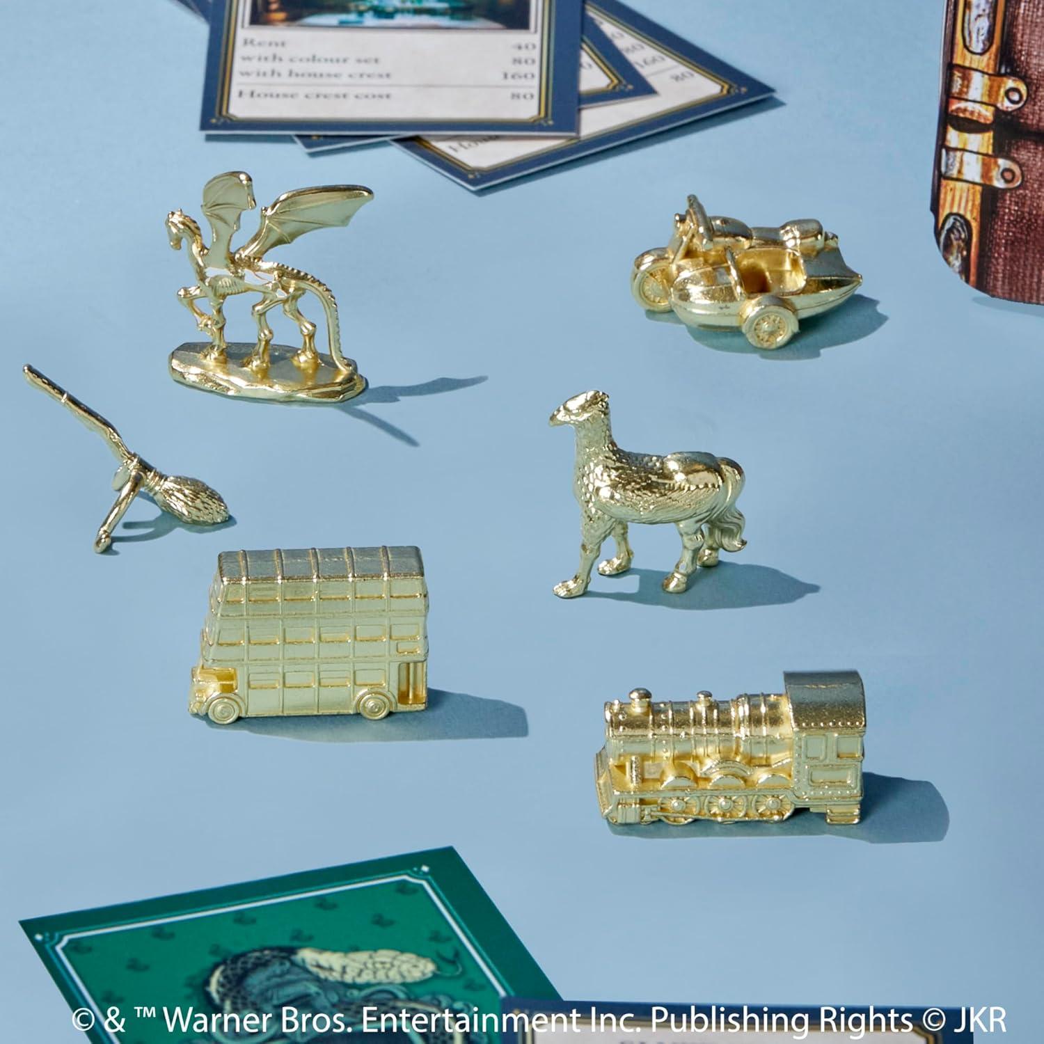 Monopoly Harry Potter Juego de Mesa Hasbro 2-6 Jugadores