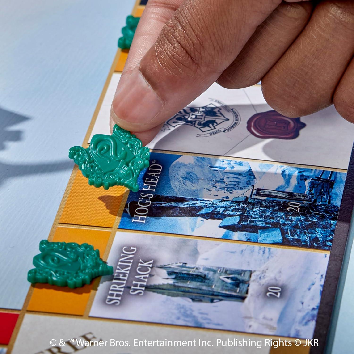 Monopoly Harry Potter Juego de Mesa Hasbro 2-6 Jugadores