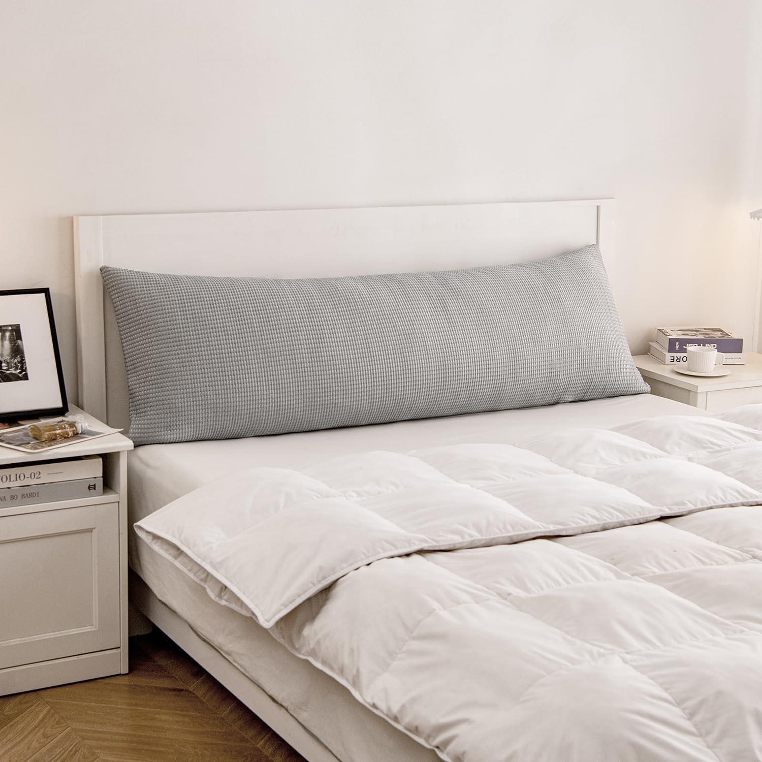 Almohada Corporal MIULEE 20x60 cm Espuma Viscoelástica Azul