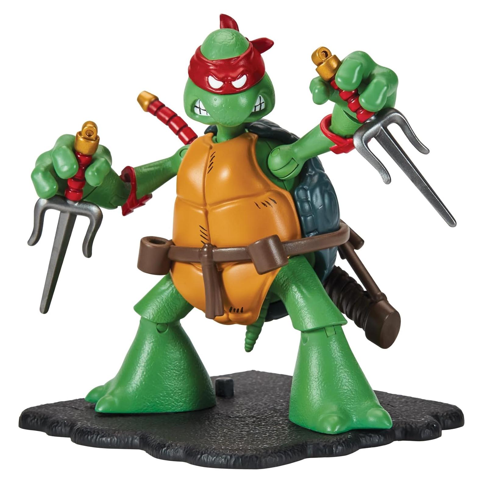 Figura de Acción TMNT Rafael Boceto Original 14.74 cm