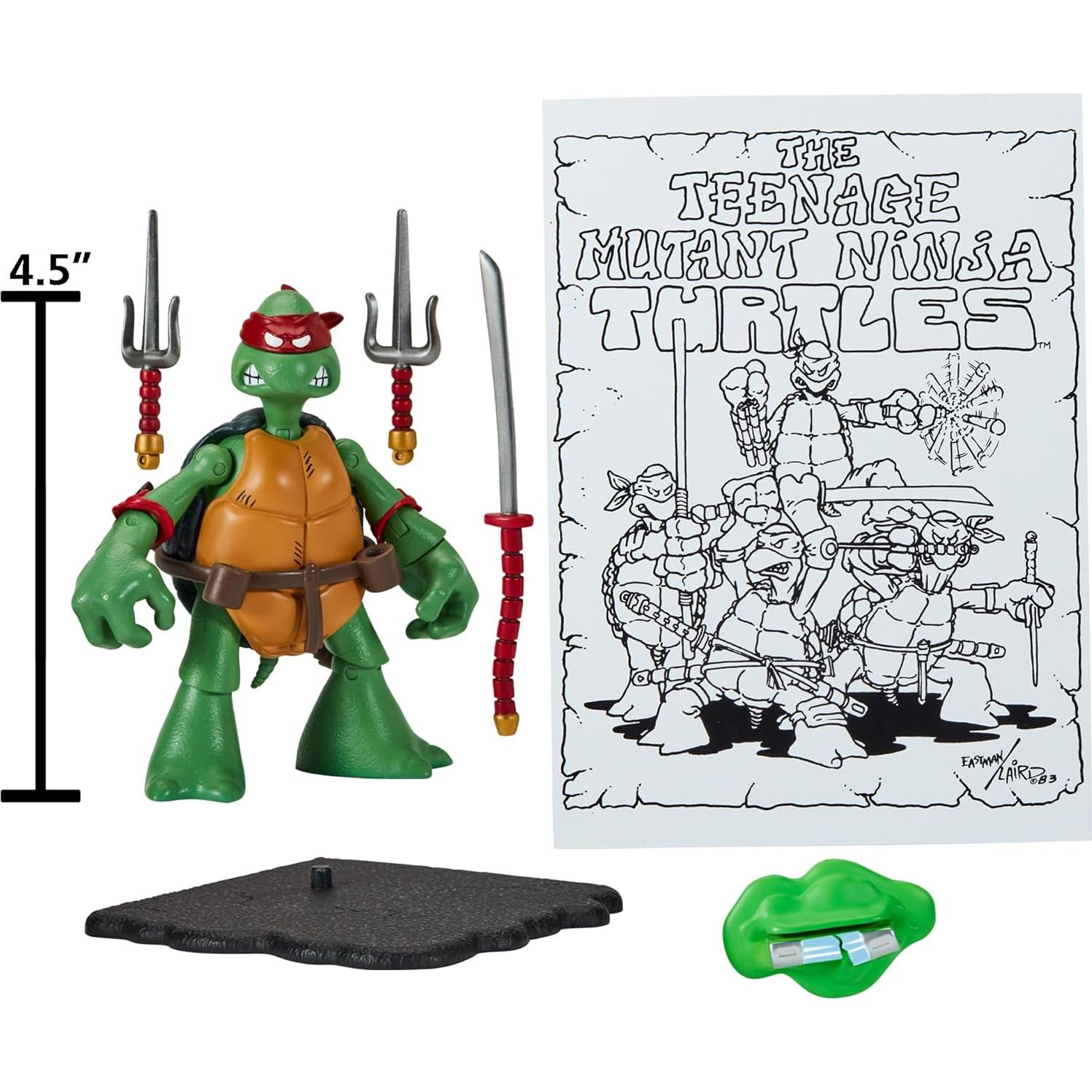 Figura de Acción TMNT Rafael Boceto Original 14.74 cm
