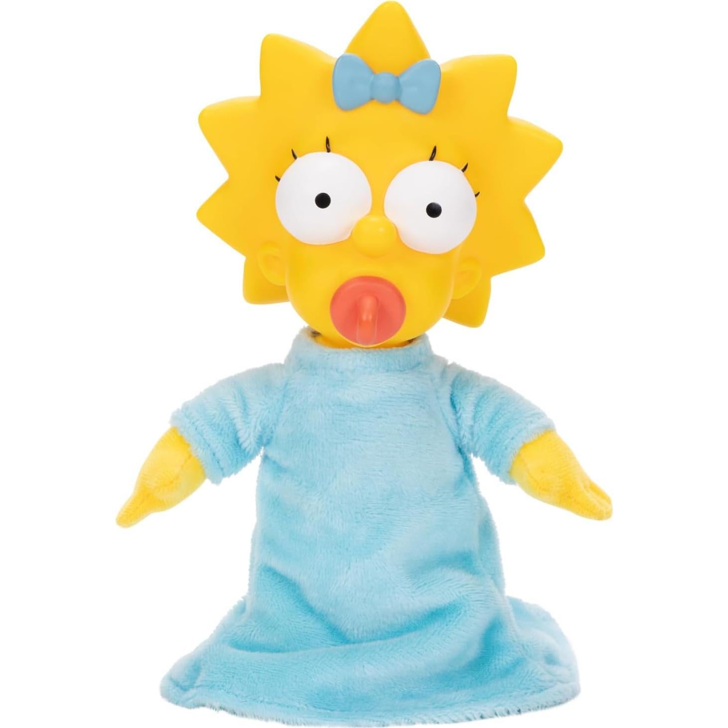 Peluche Los Simpsons JAKKS Maggie 20 cm Suave y Esculpido