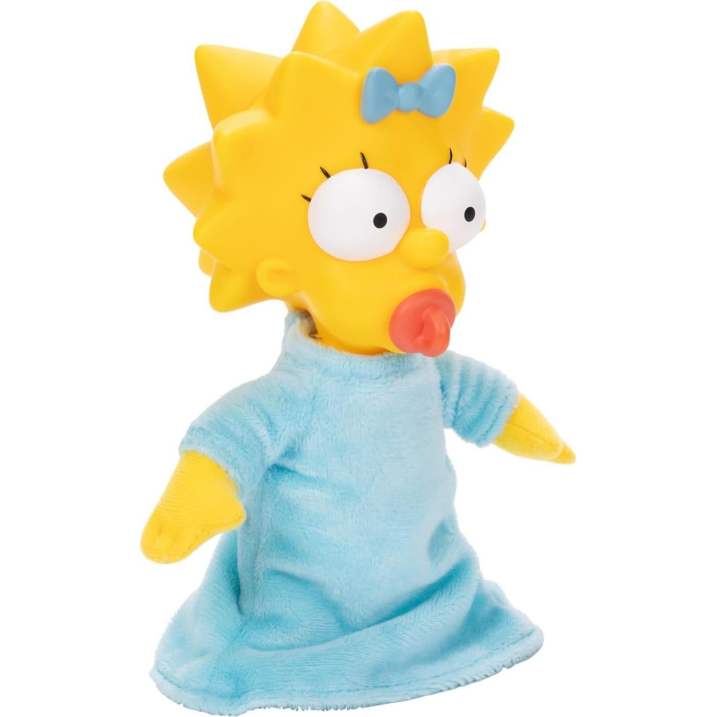 Peluche Los Simpsons JAKKS Maggie 20 cm Suave y Esculpido