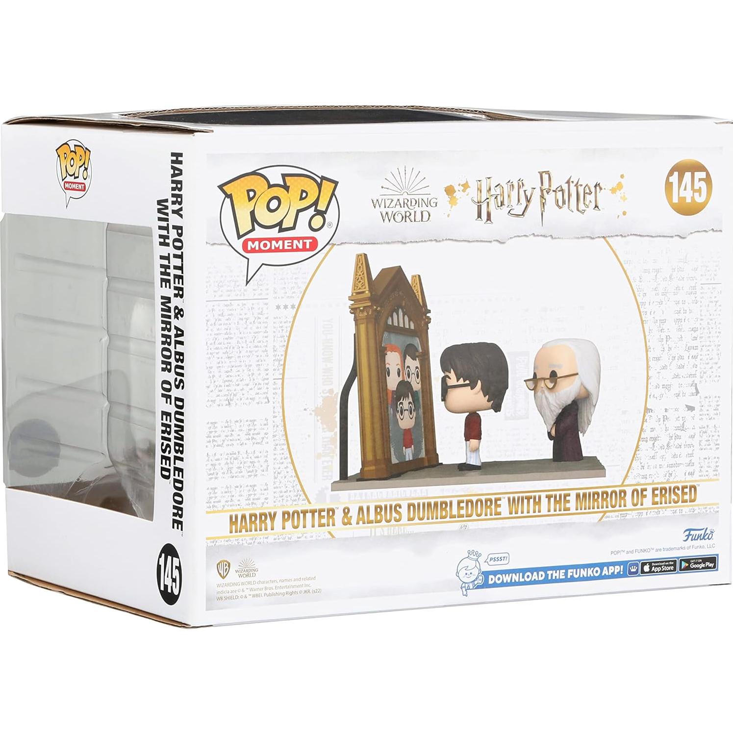 Funko Pop! Harry Potter Dumbledore con Espejo de Erised