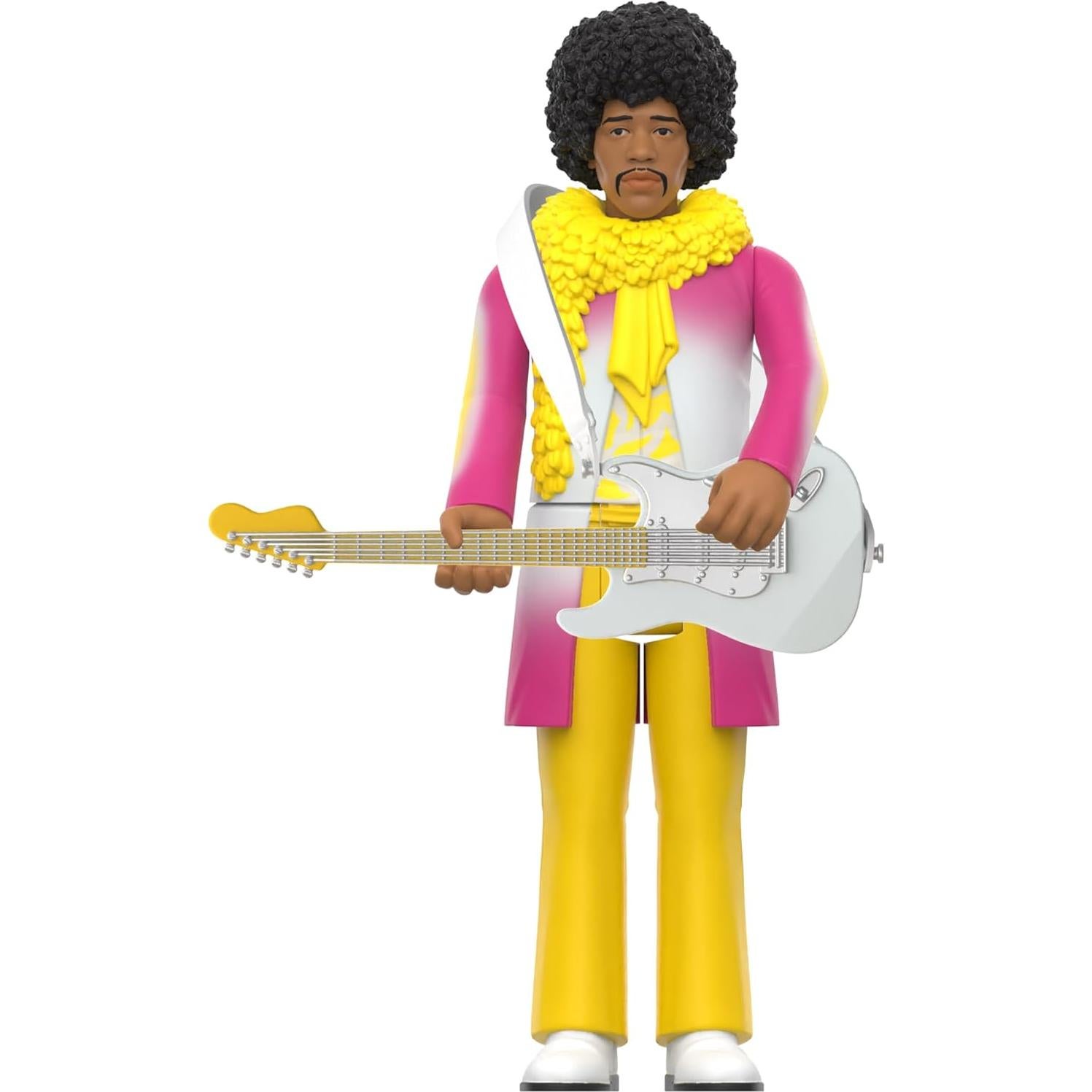 Figura de Acción Jimi Hendrix Super7 9.5 cm con Guitarra