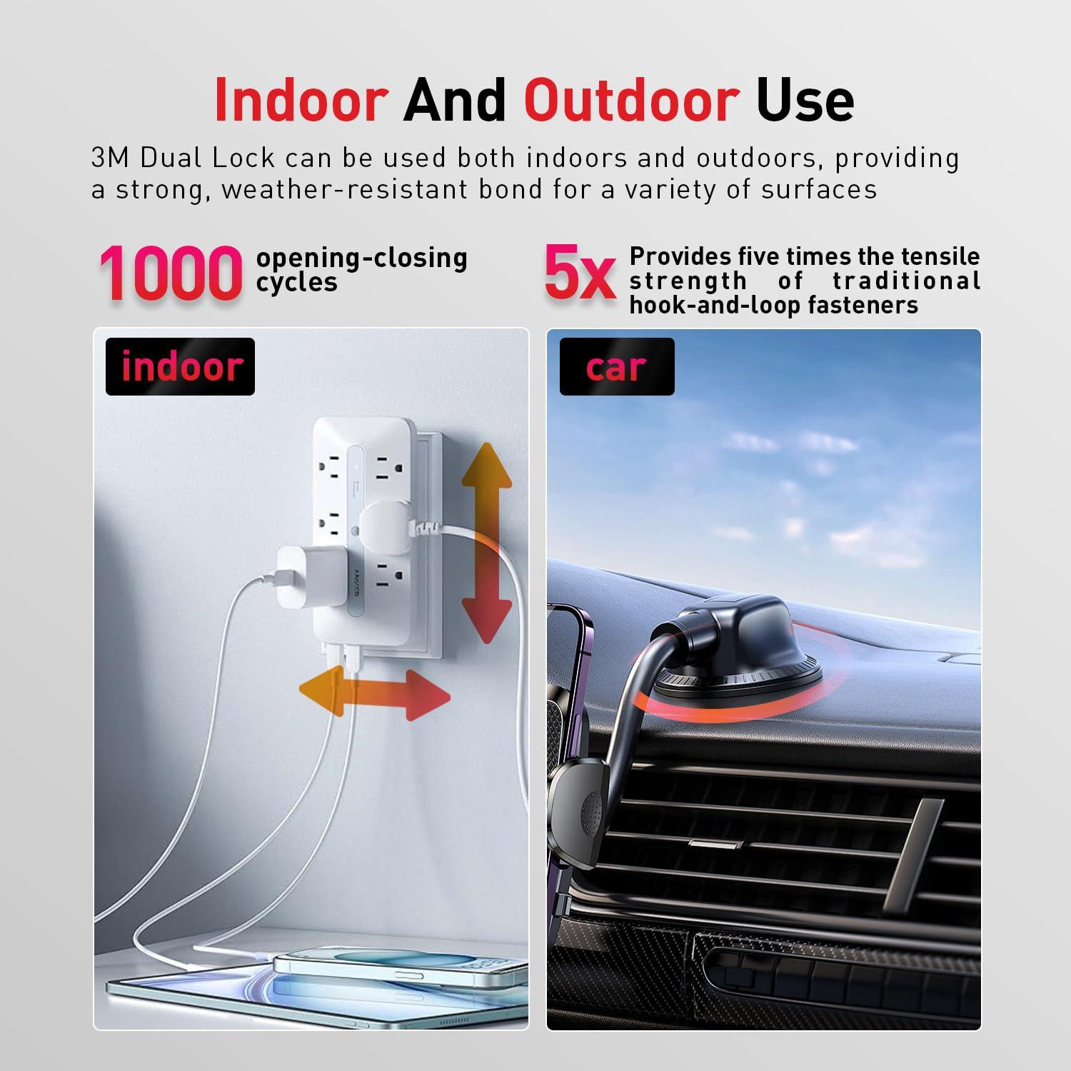 Cierre Doble Reutilizable 3M SJ3560 2.54cm x 2.29m