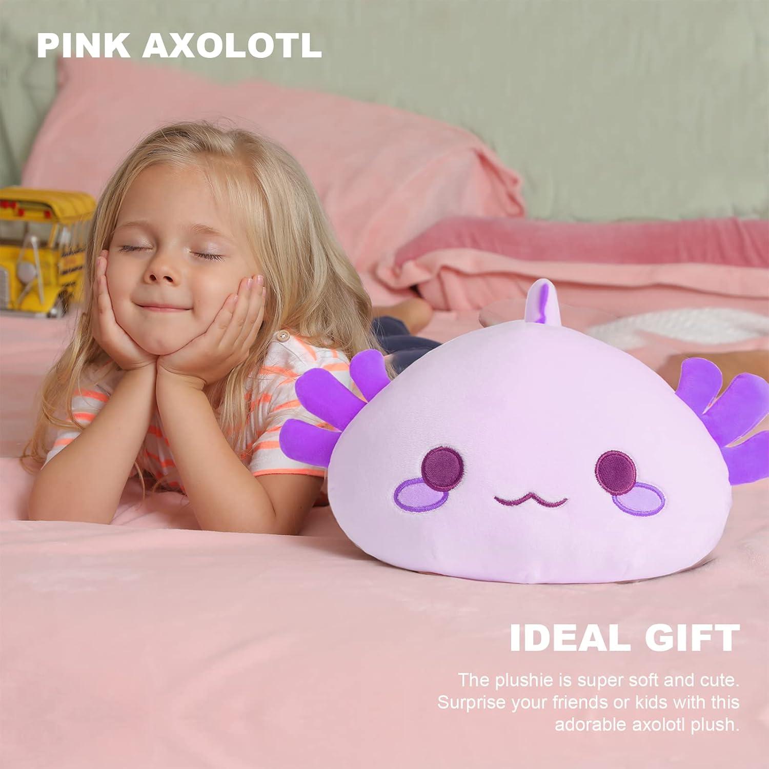 Axolote de Peluche Onsoyours 48 cm Suave Kawaii