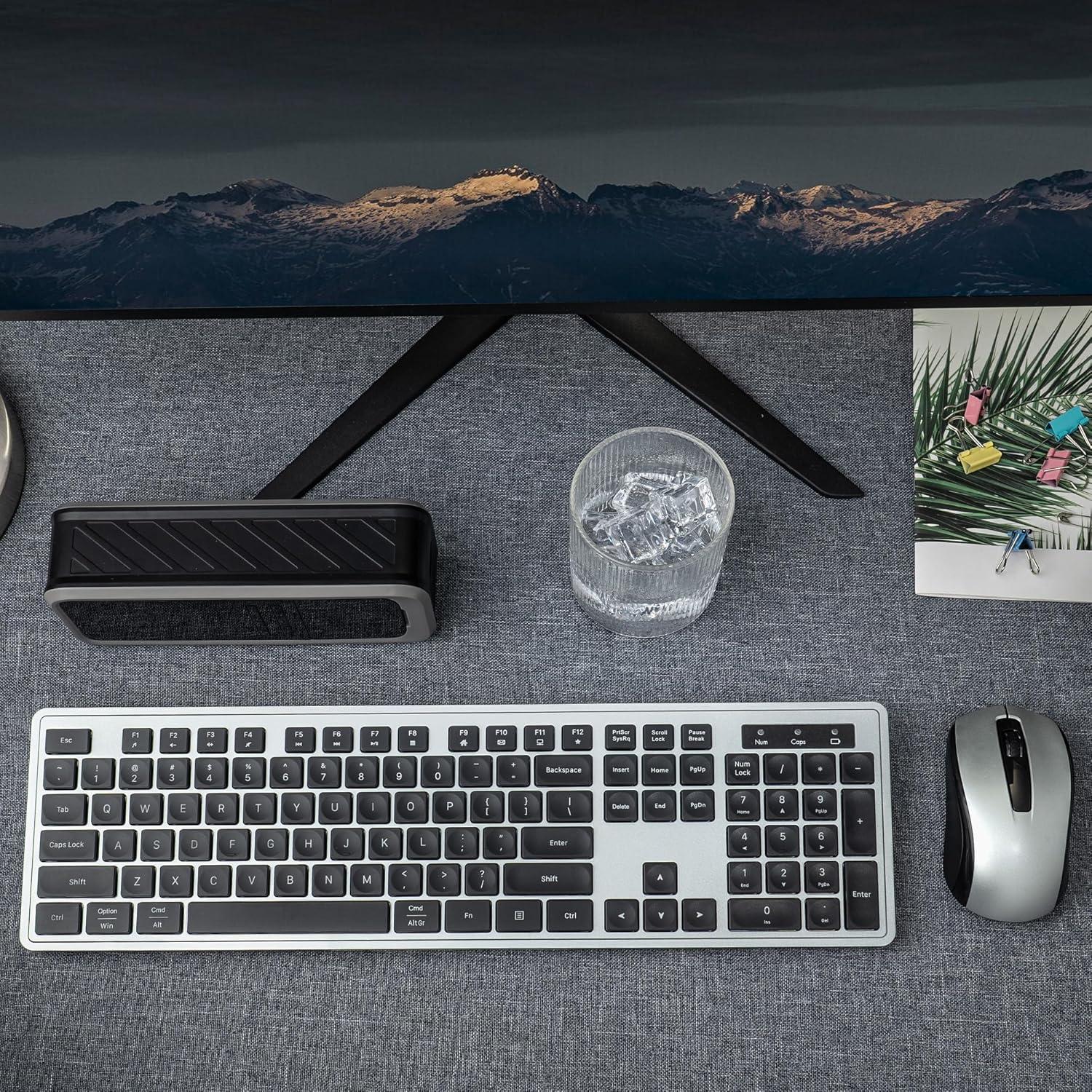 Combo Teclado y Ratón Inalámbricos 2.4GHz Dongguan Suoai